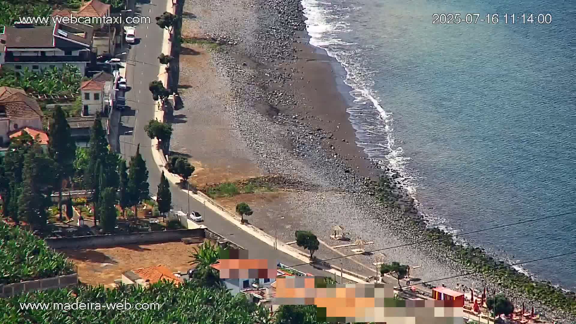 Madalena do Mar Village Live Skyline Cam - Ponta do Sol, Madeira, Portugal