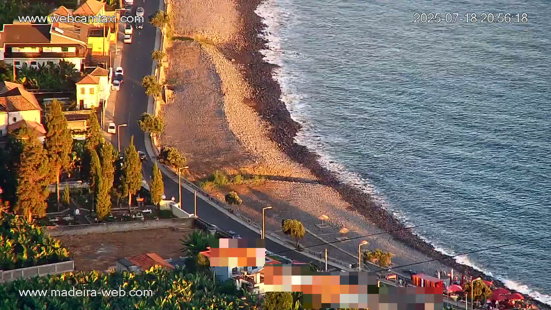 Madalena do Mar Village Live Skyline Cam - Ponta do Sol, Madeira, Portugal