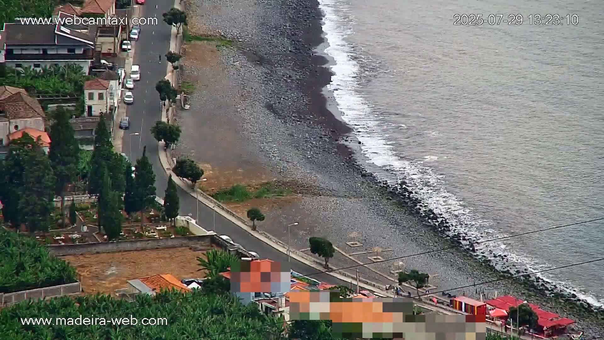 Madalena do Mar Village Live Skyline Cam - Ponta do Sol, Madeira, Portugal