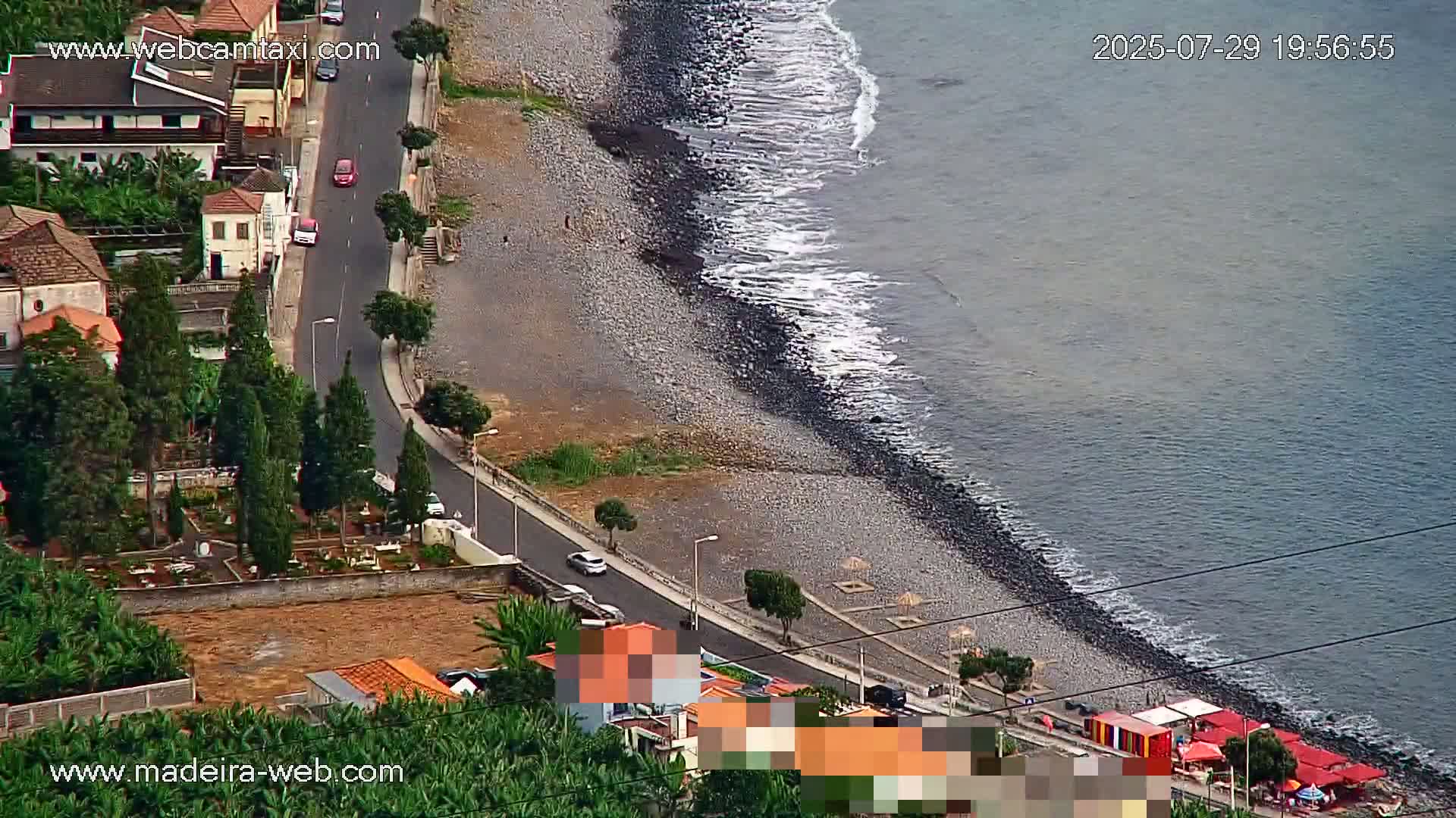 Madalena do Mar Village Live Skyline Cam - Ponta do Sol, Madeira, Portugal