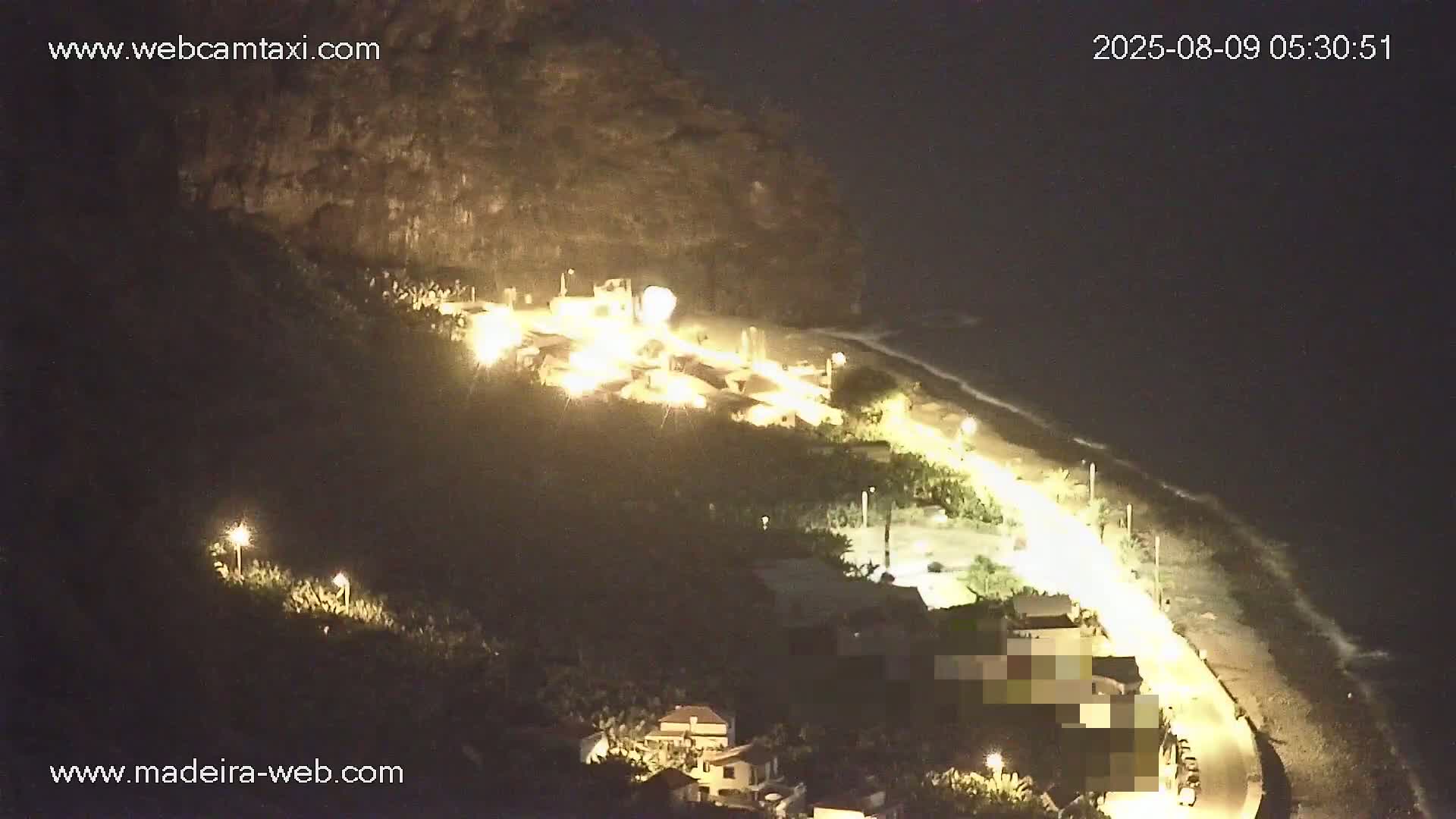 Madalena do Mar Village Live Skyline Cam - Ponta do Sol, Madeira, Portugal