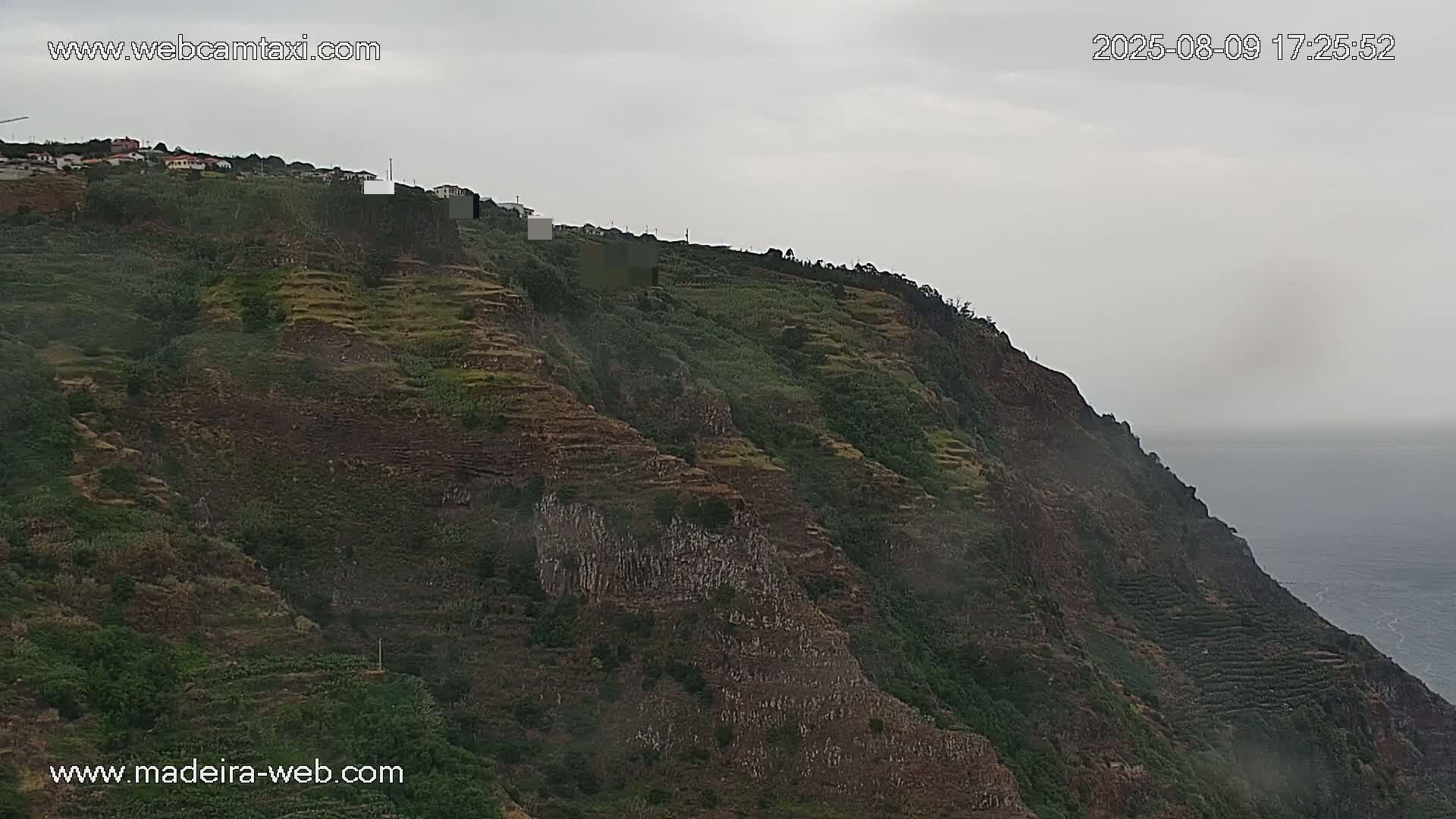 Madalena do Mar Village Live Skyline Cam - Ponta do Sol, Madeira, Portugal