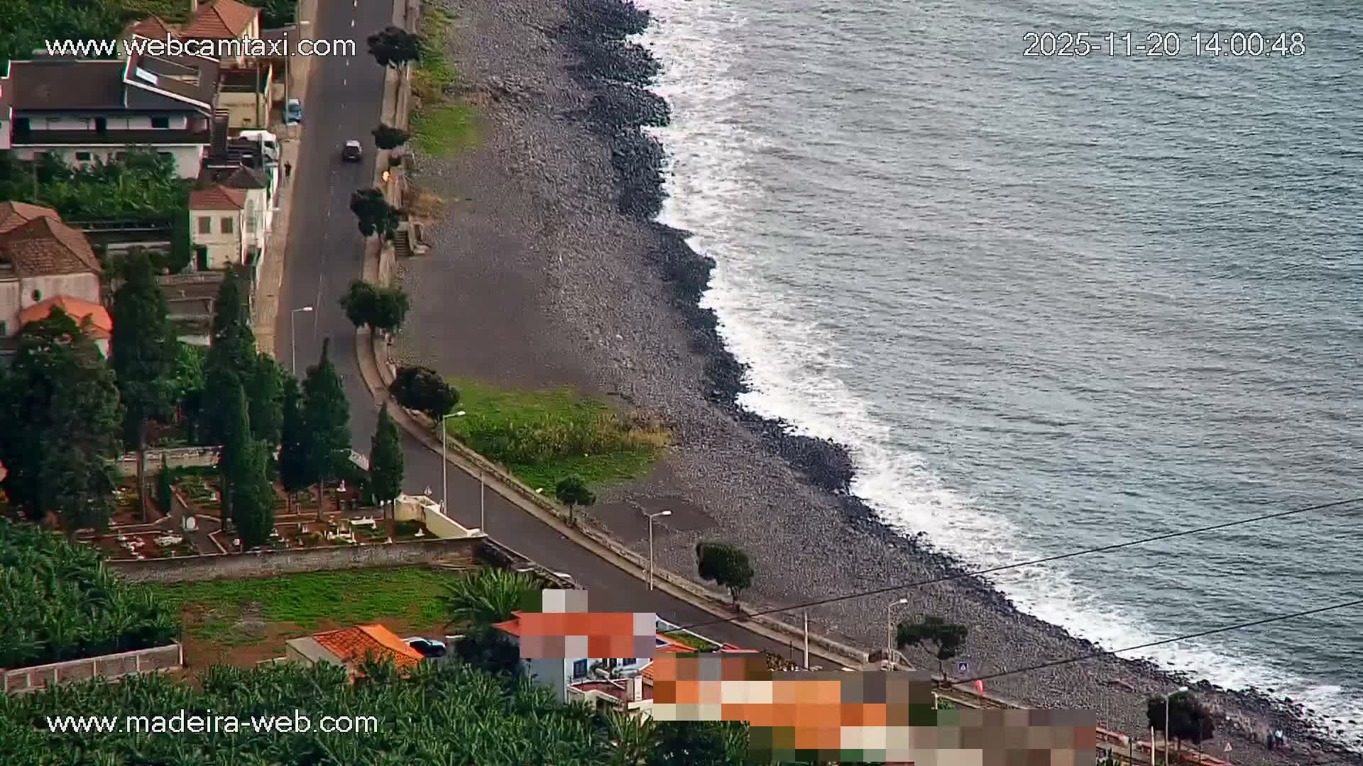 Madalena do Mar Village Live Skyline Cam - Ponta do Sol, Madeira, Portugal