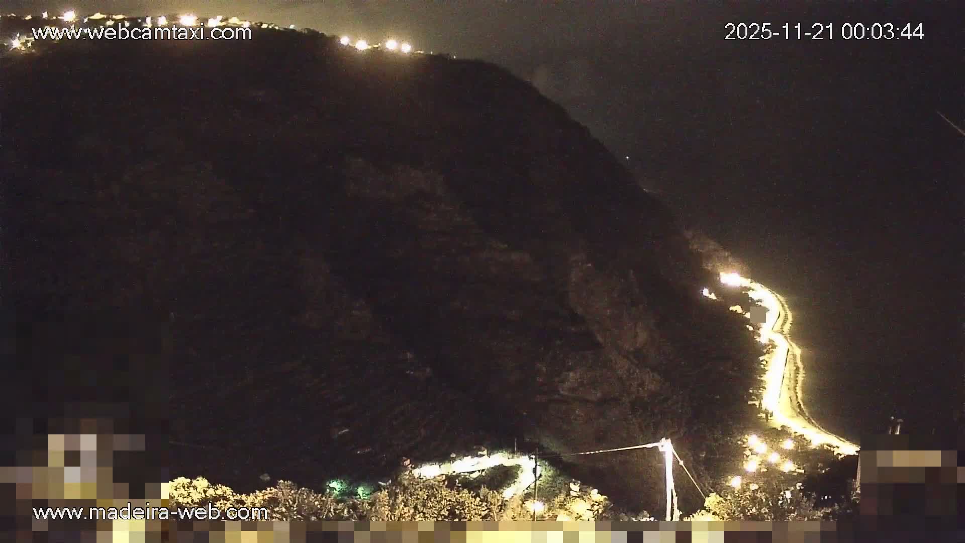 Madalena do Mar Village Live Skyline Cam - Ponta do Sol, Madeira, Portugal