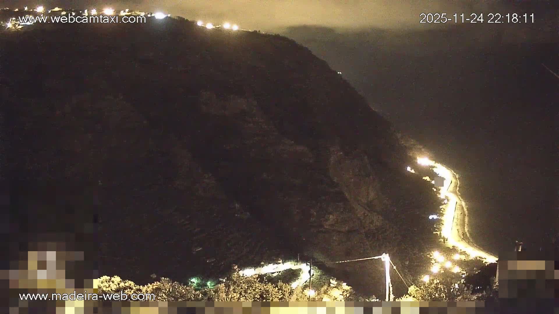 Madalena do Mar Village Live Skyline Cam - Ponta do Sol, Madeira, Portugal