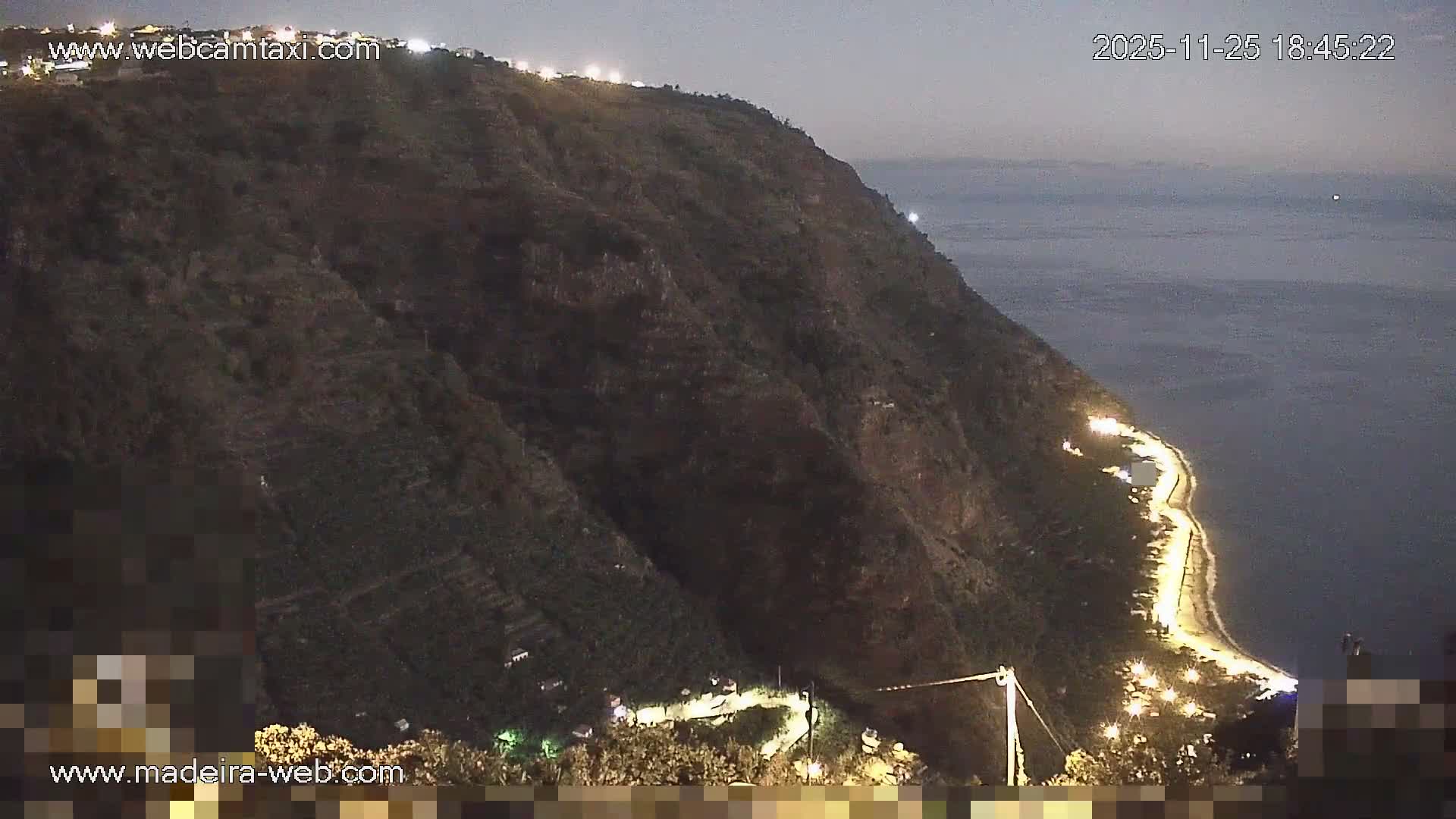 Madalena do Mar Village Live Skyline Cam - Ponta do Sol, Madeira, Portugal