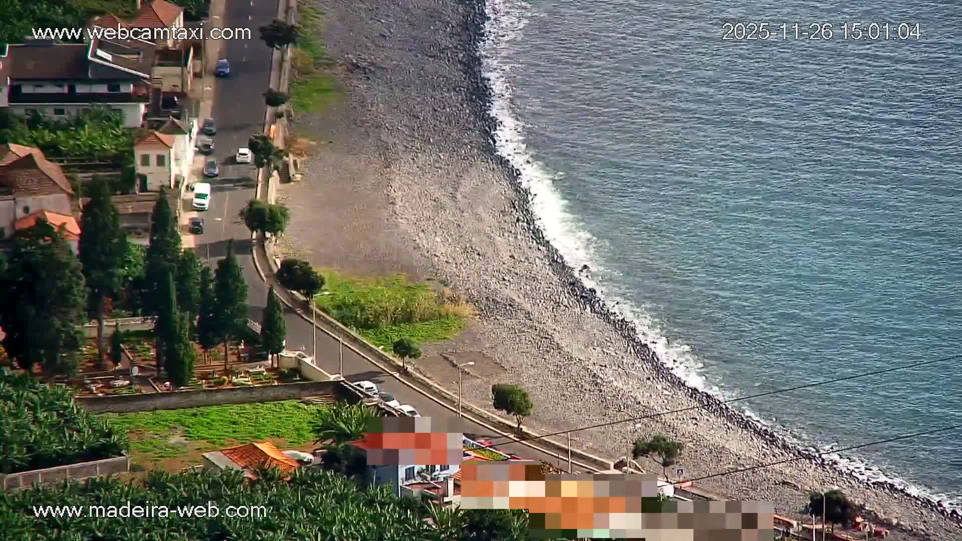Madalena do Mar Village Live Skyline Cam - Ponta do Sol, Madeira, Portugal