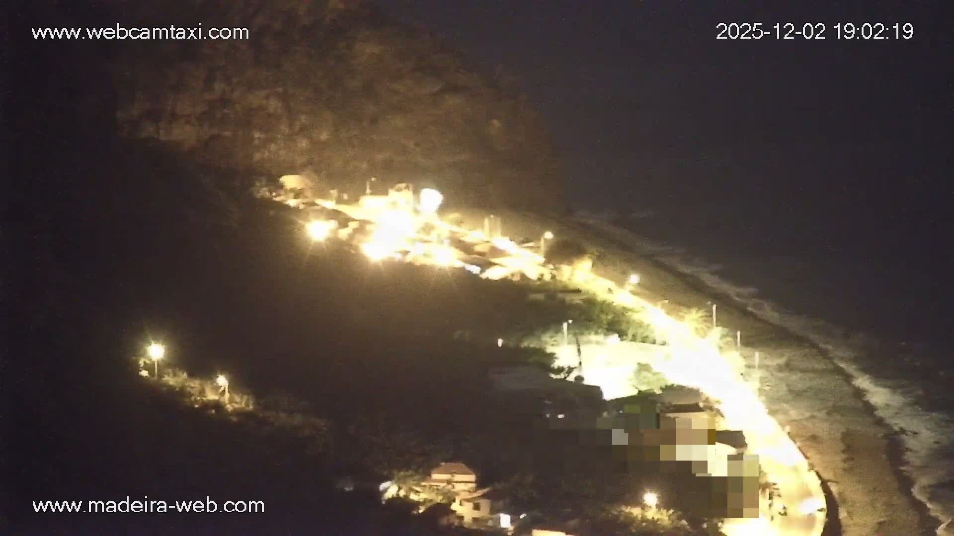 Madalena do Mar Village Live Skyline Cam - Ponta do Sol, Madeira, Portugal