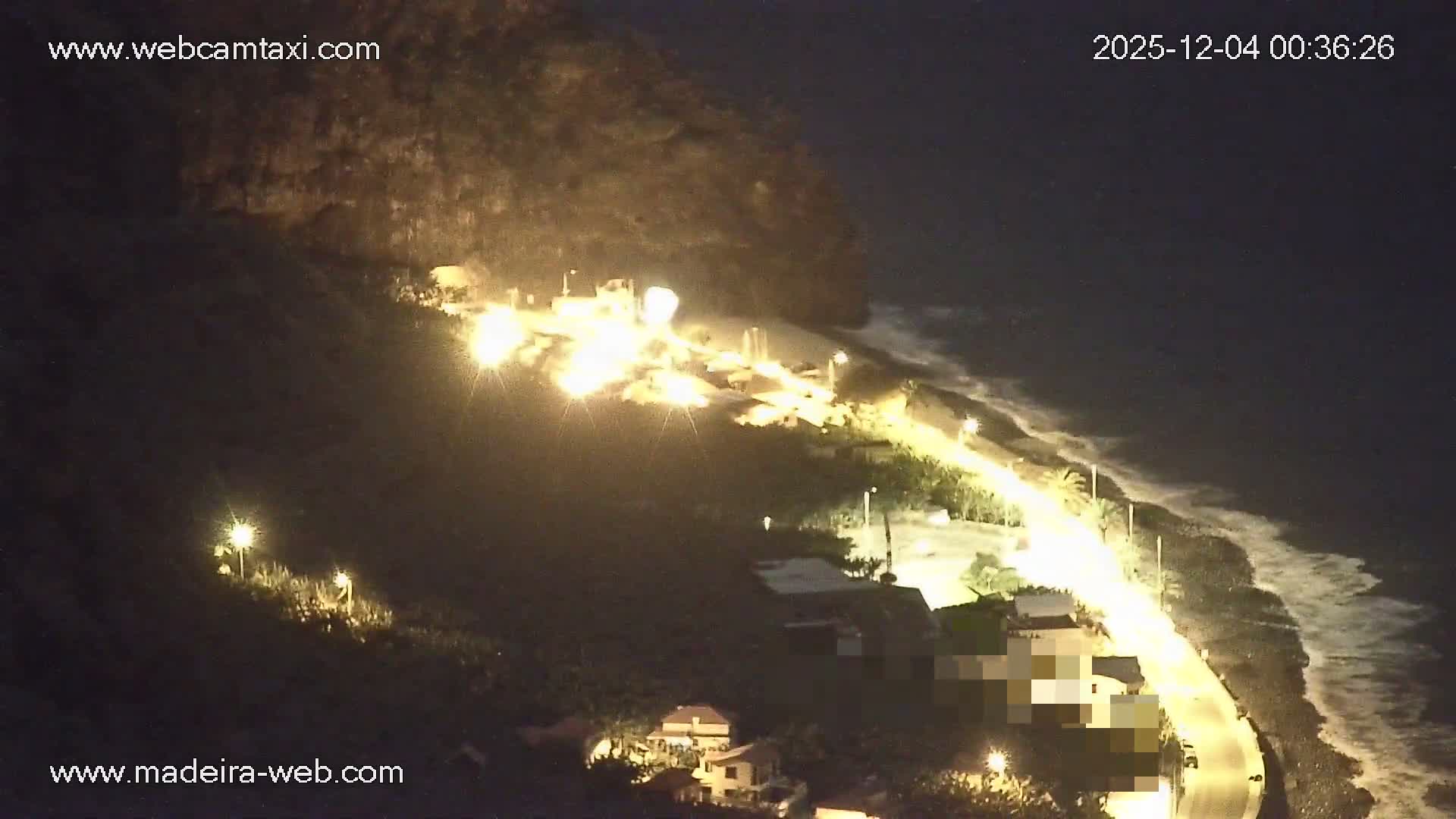 Madalena do Mar Village Live Skyline Cam - Ponta do Sol, Madeira, Portugal