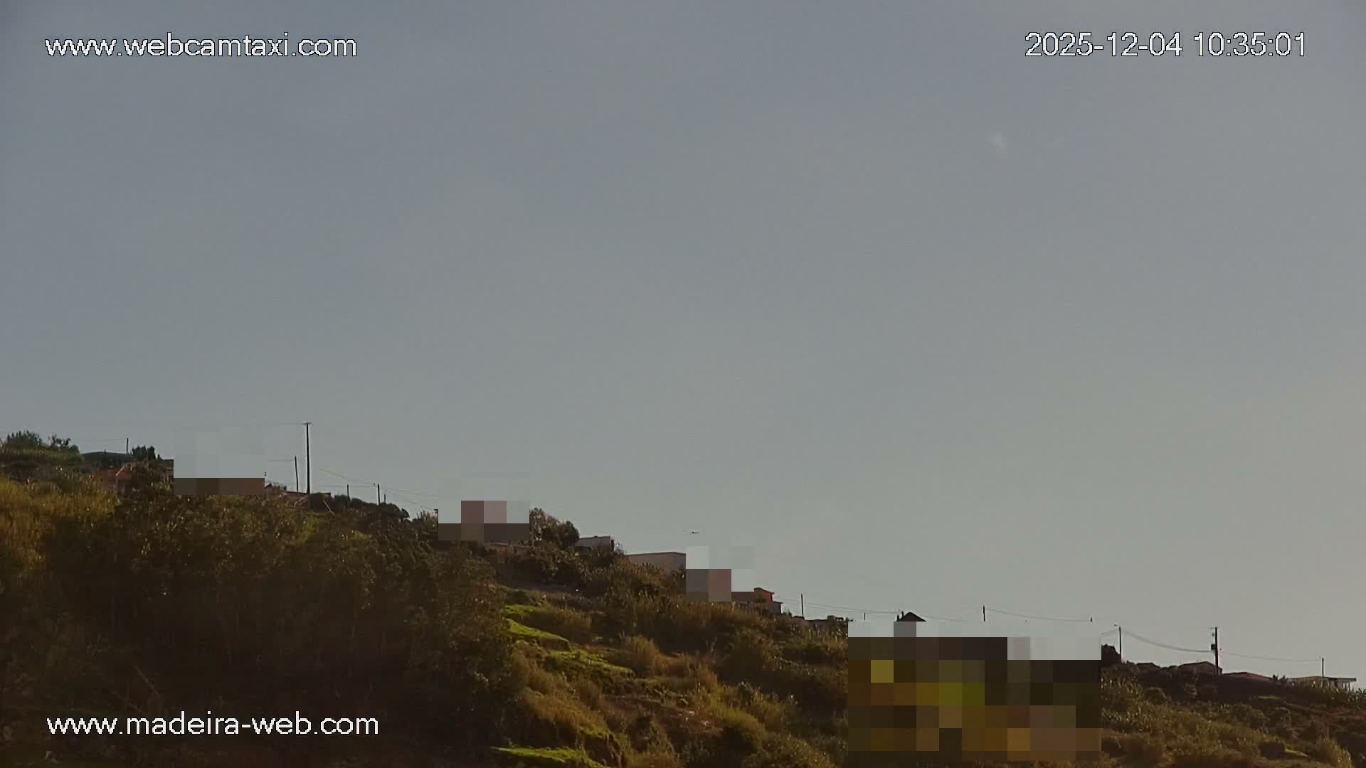 Madalena do Mar Village Live Skyline Cam - Ponta do Sol, Madeira, Portugal