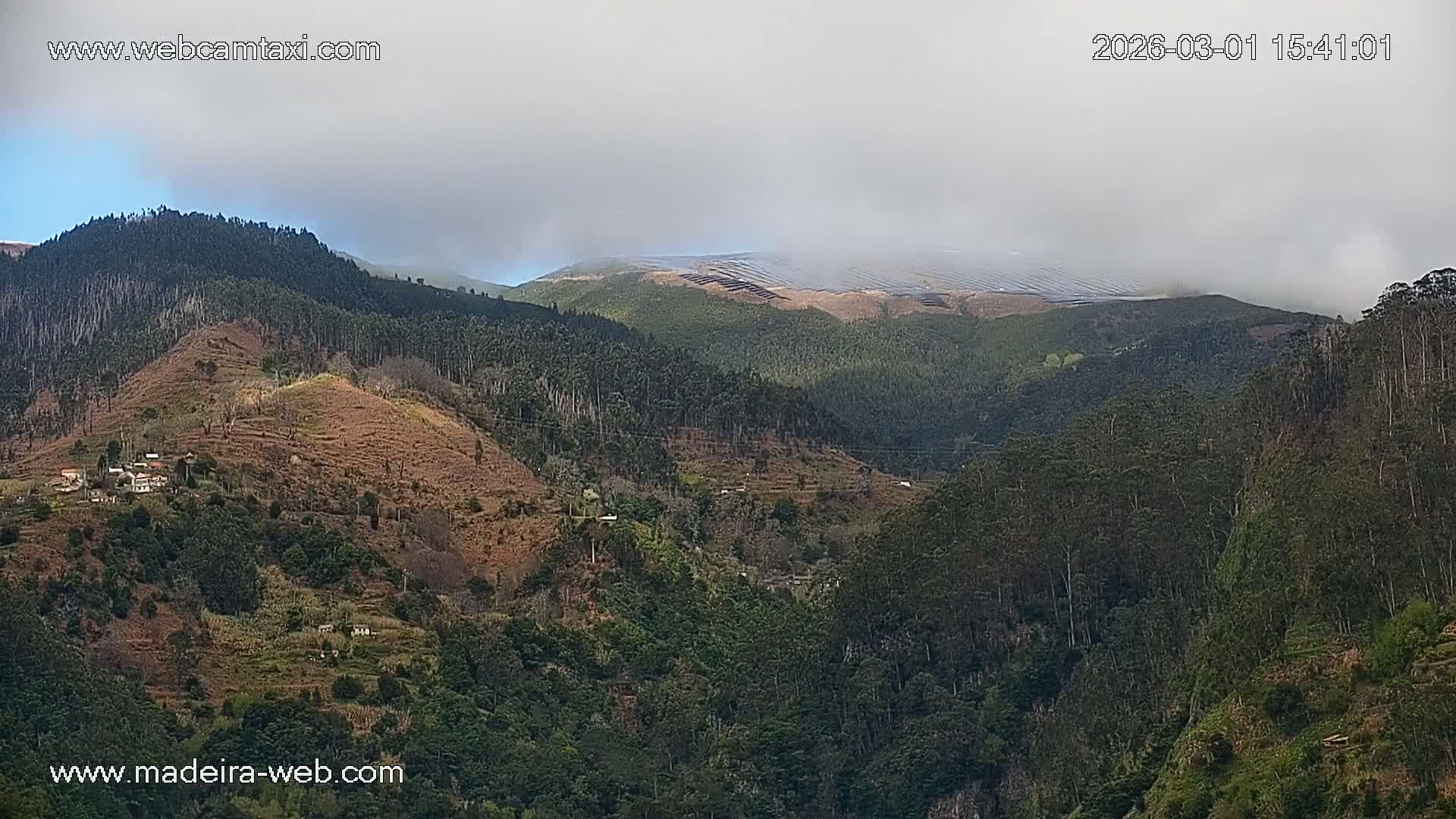 Madalena do Mar Village Live Skyline Cam - Ponta do Sol, Madeira, Portugal