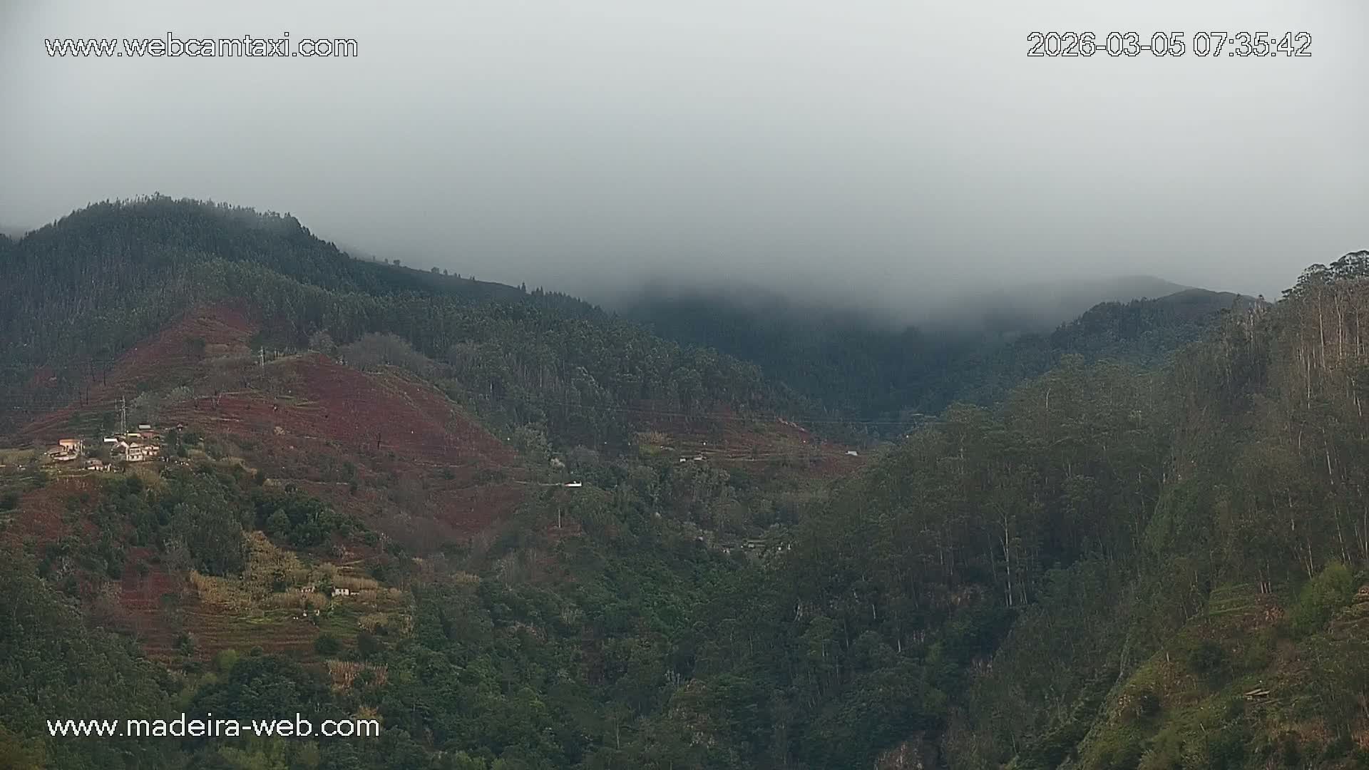 Madalena do Mar Village Live Skyline Cam - Ponta do Sol, Madeira, Portugal