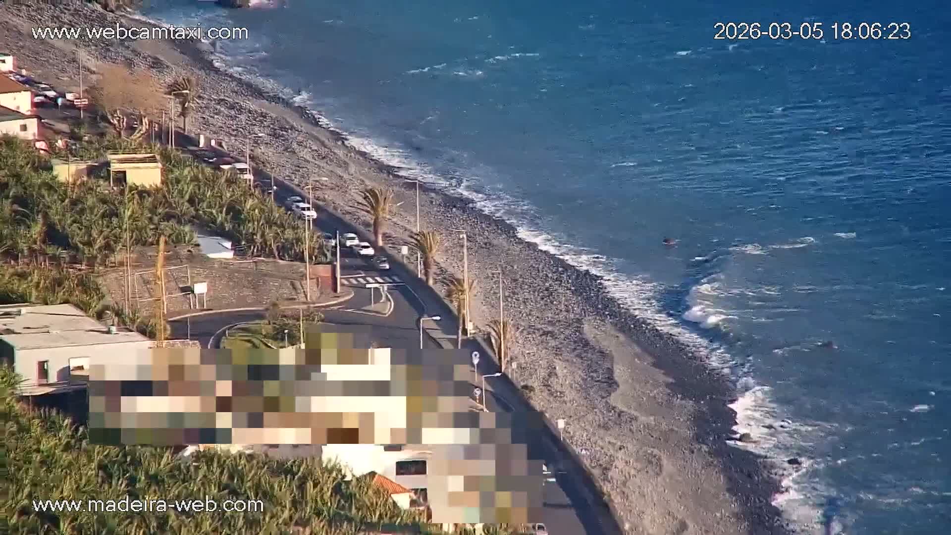 Madalena do Mar Village Live Skyline Cam - Ponta do Sol, Madeira, Portugal