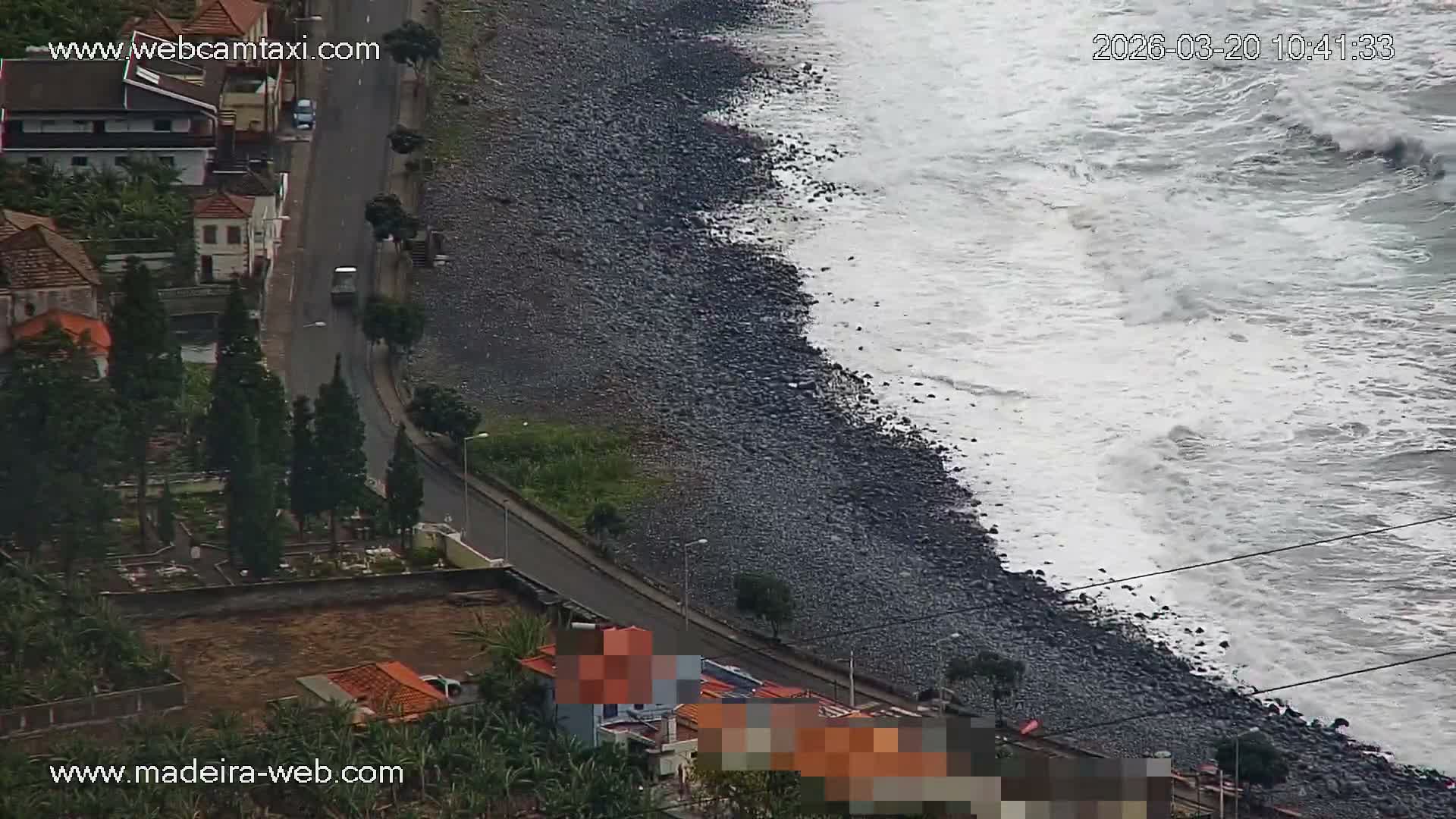 Madalena do Mar Village Live Skyline Cam - Ponta do Sol, Madeira, Portugal
