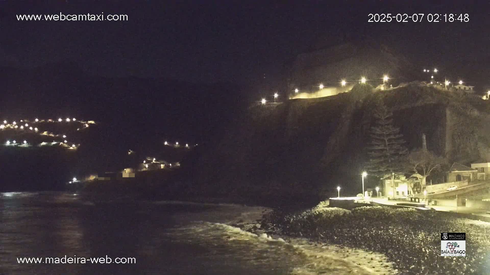 Porto da Cruz Swimming Pools & Atlantic Ocean Live Cam - Machico, Madeira, Portugal