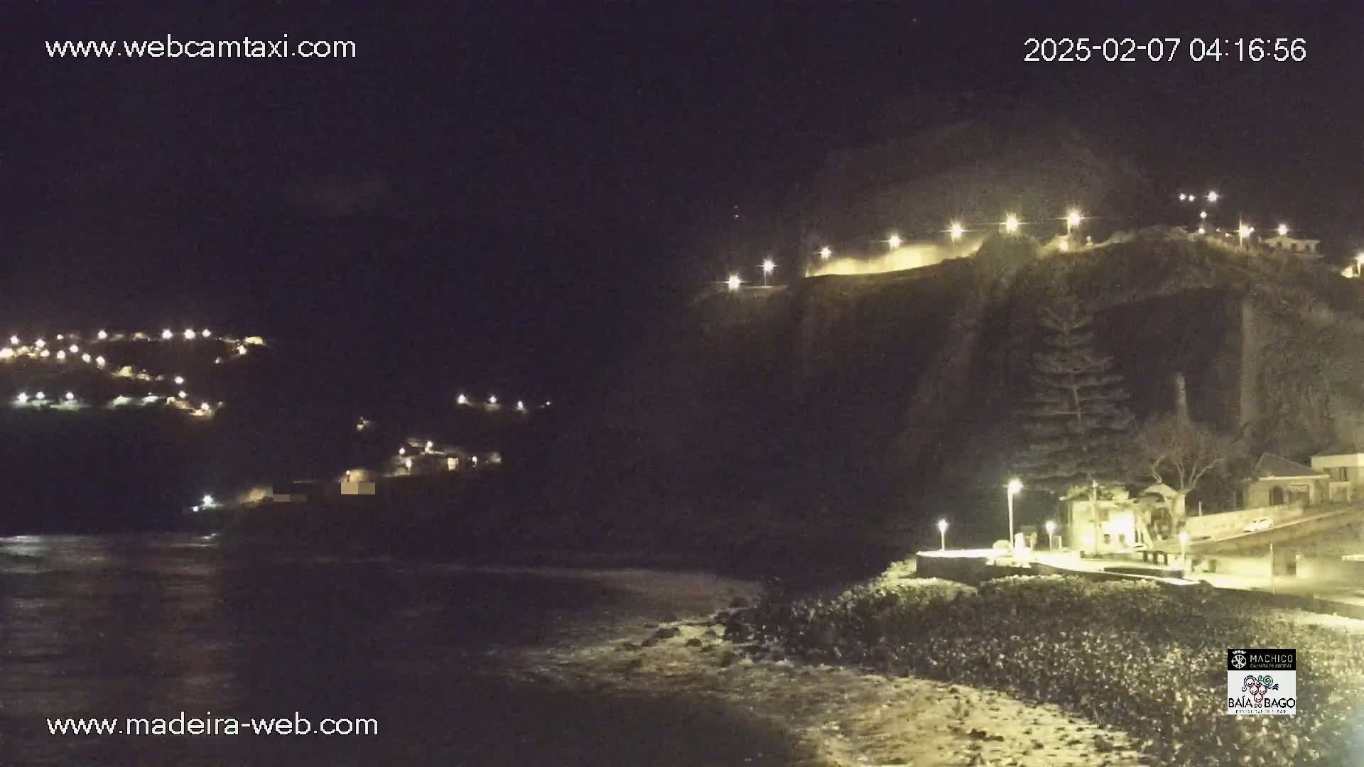 Porto da Cruz Swimming Pools & Atlantic Ocean Live Cam - Machico, Madeira, Portugal