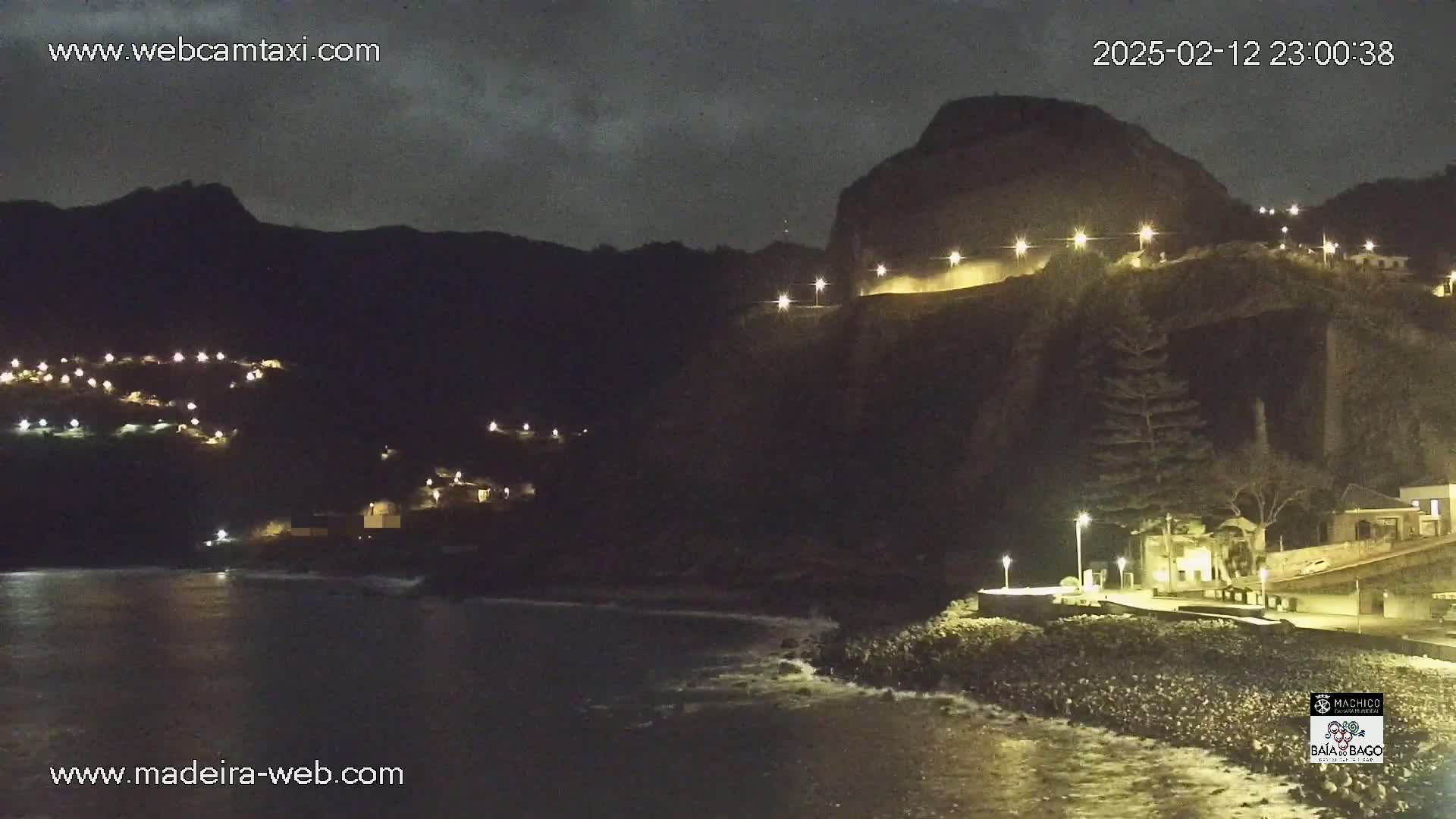 Porto da Cruz Swimming Pools & Atlantic Ocean Live Cam - Machico, Madeira, Portugal
