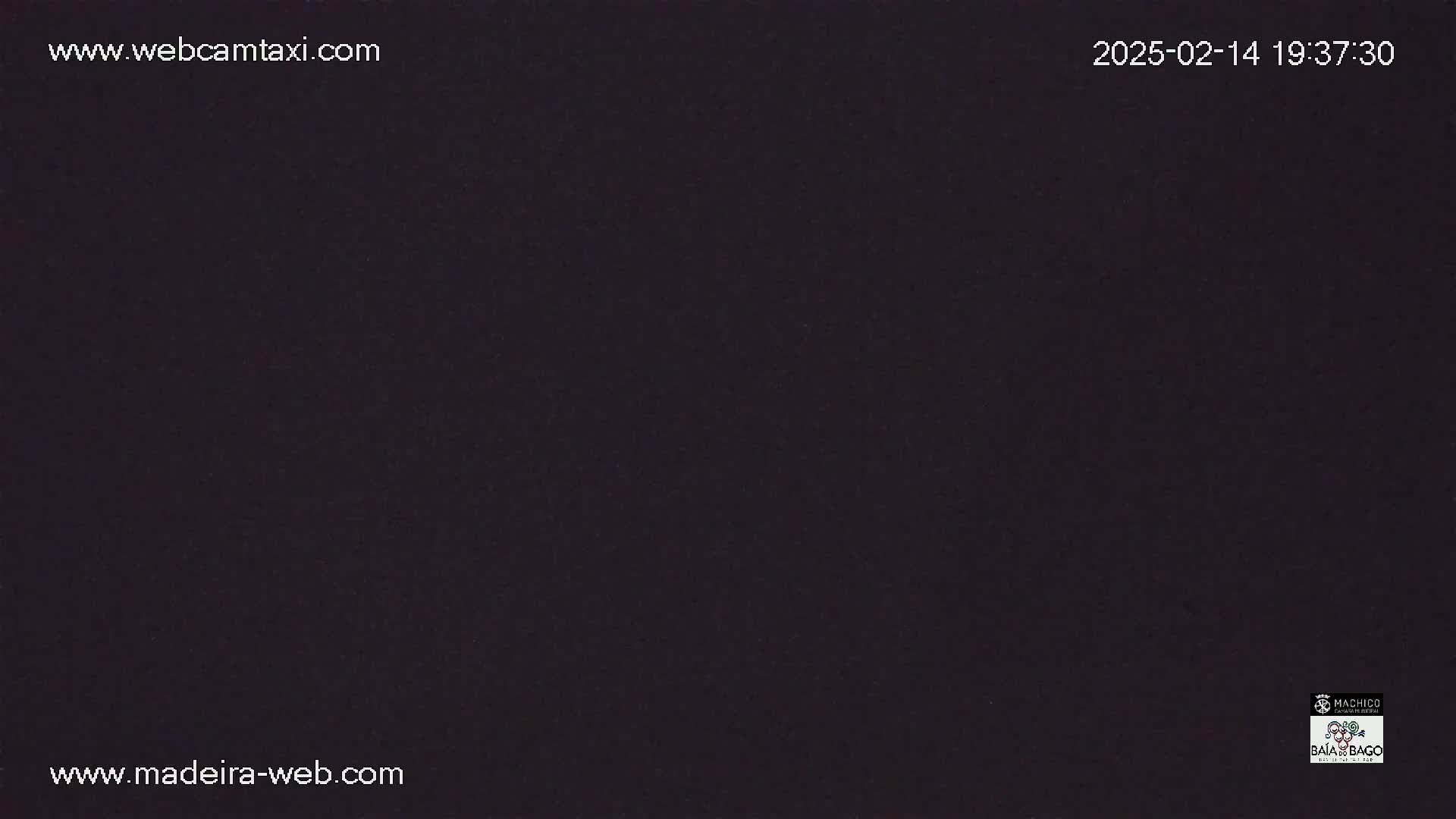 The image shows a completely dark, uniformly black screen.