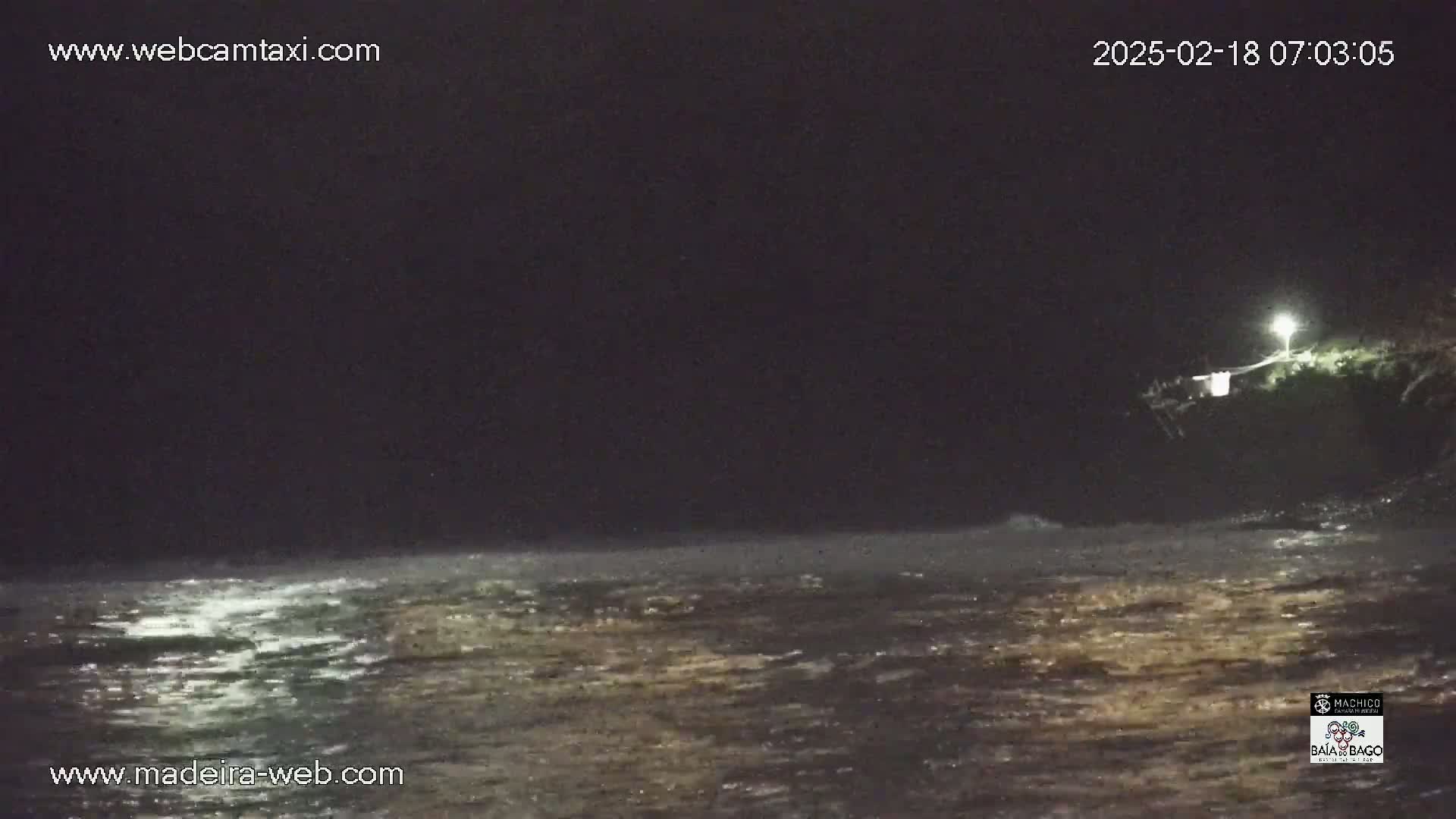 Porto da Cruz Swimming Pools & Atlantic Ocean Live Cam - Machico, Madeira, Portugal