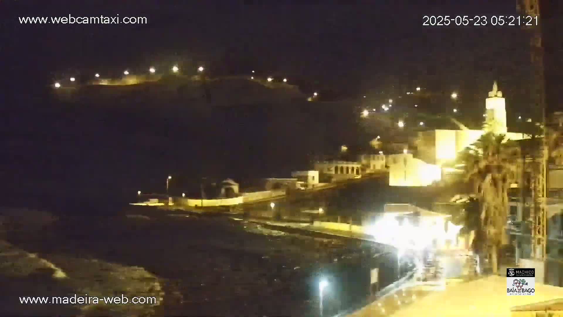 Porto da Cruz Swimming Pools & Atlantic Ocean Live Cam - Machico, Madeira, Portugal