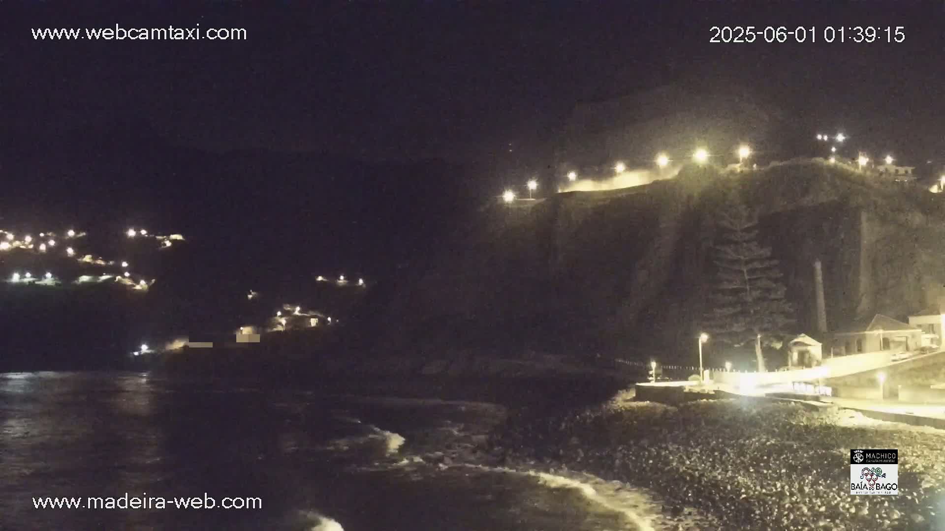 Porto da Cruz Swimming Pools & Atlantic Ocean Live Cam - Machico, Madeira, Portugal