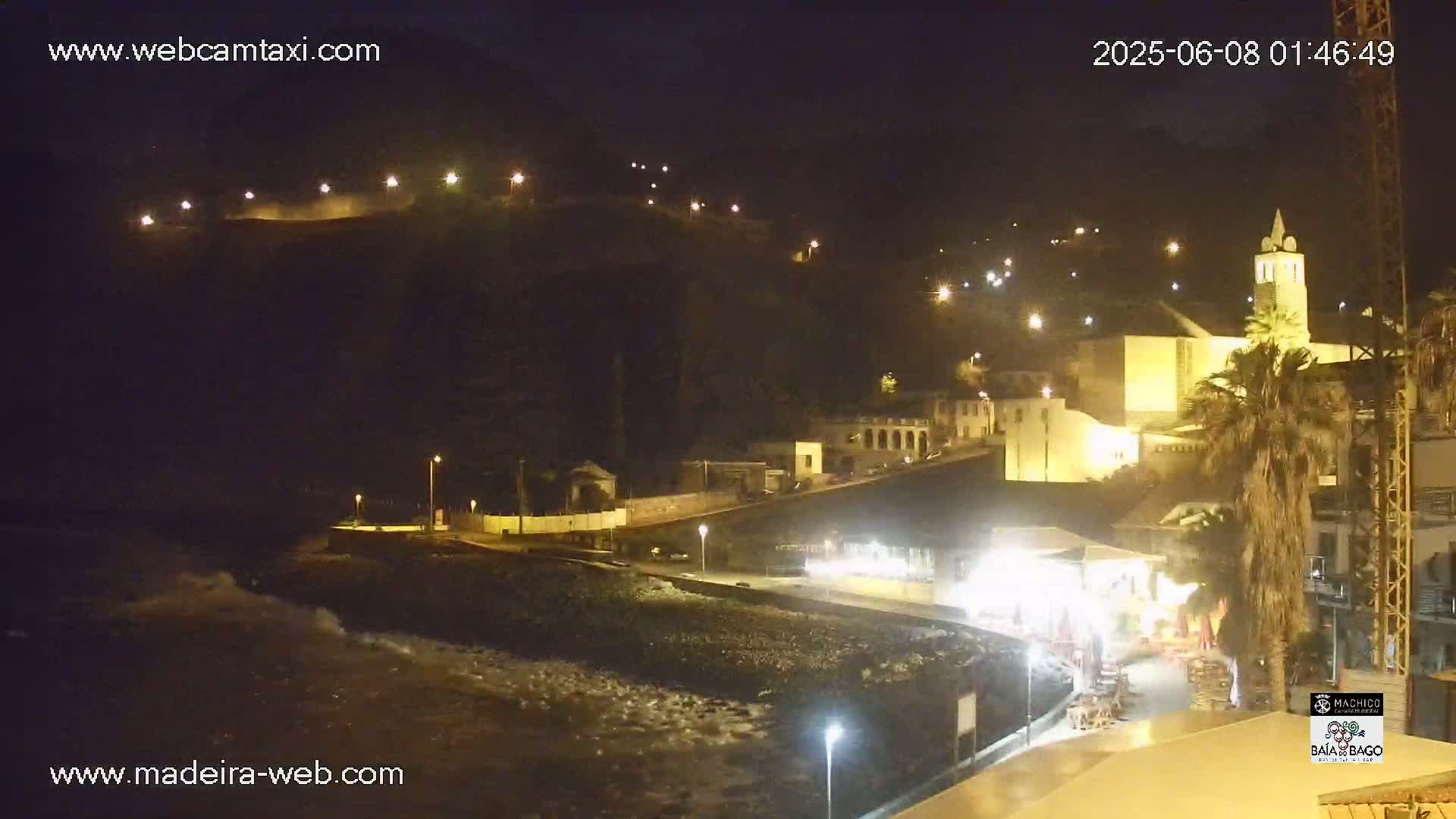 Porto da Cruz Swimming Pools & Atlantic Ocean Live Cam - Machico, Madeira, Portugal