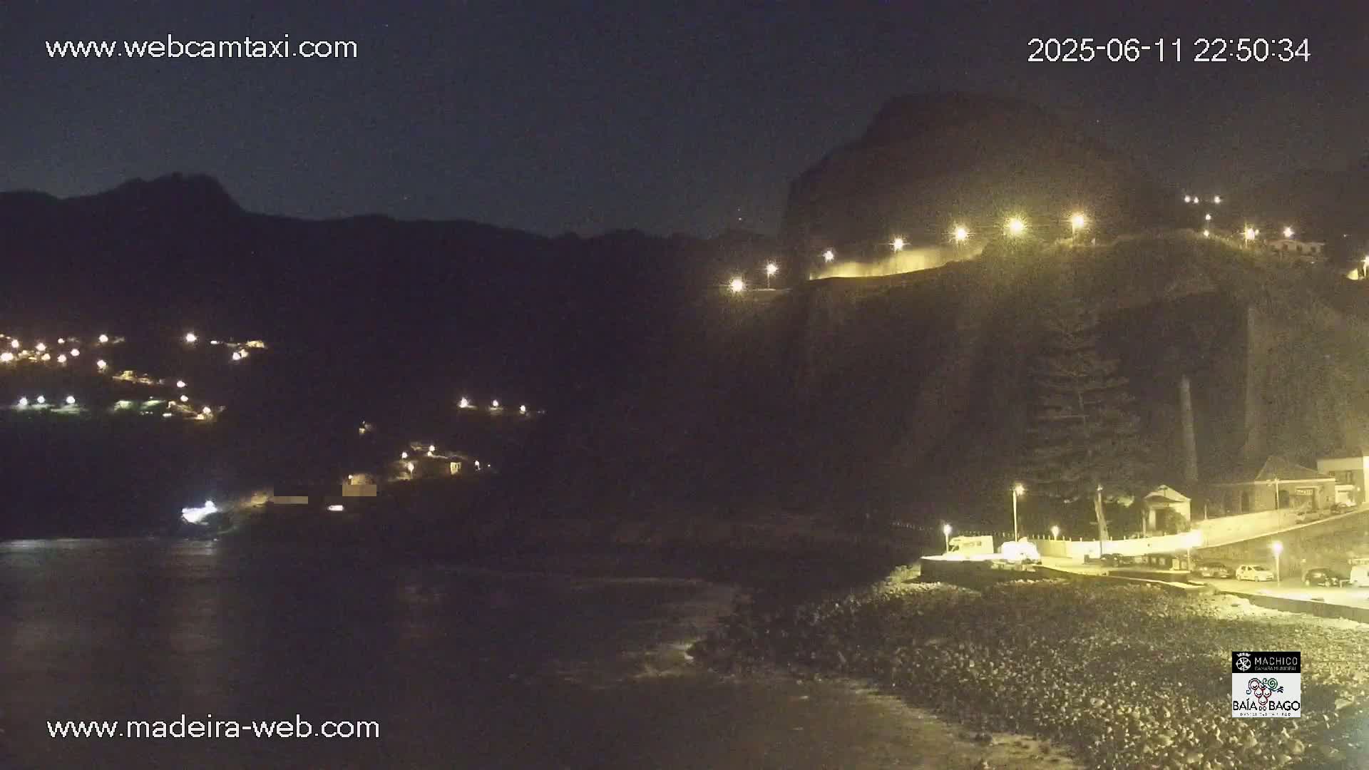 Porto da Cruz Swimming Pools & Atlantic Ocean Live Cam - Machico, Madeira, Portugal