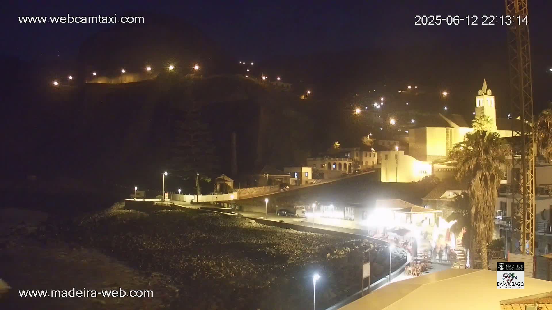 Porto da Cruz Swimming Pools & Atlantic Ocean Live Cam - Machico, Madeira, Portugal