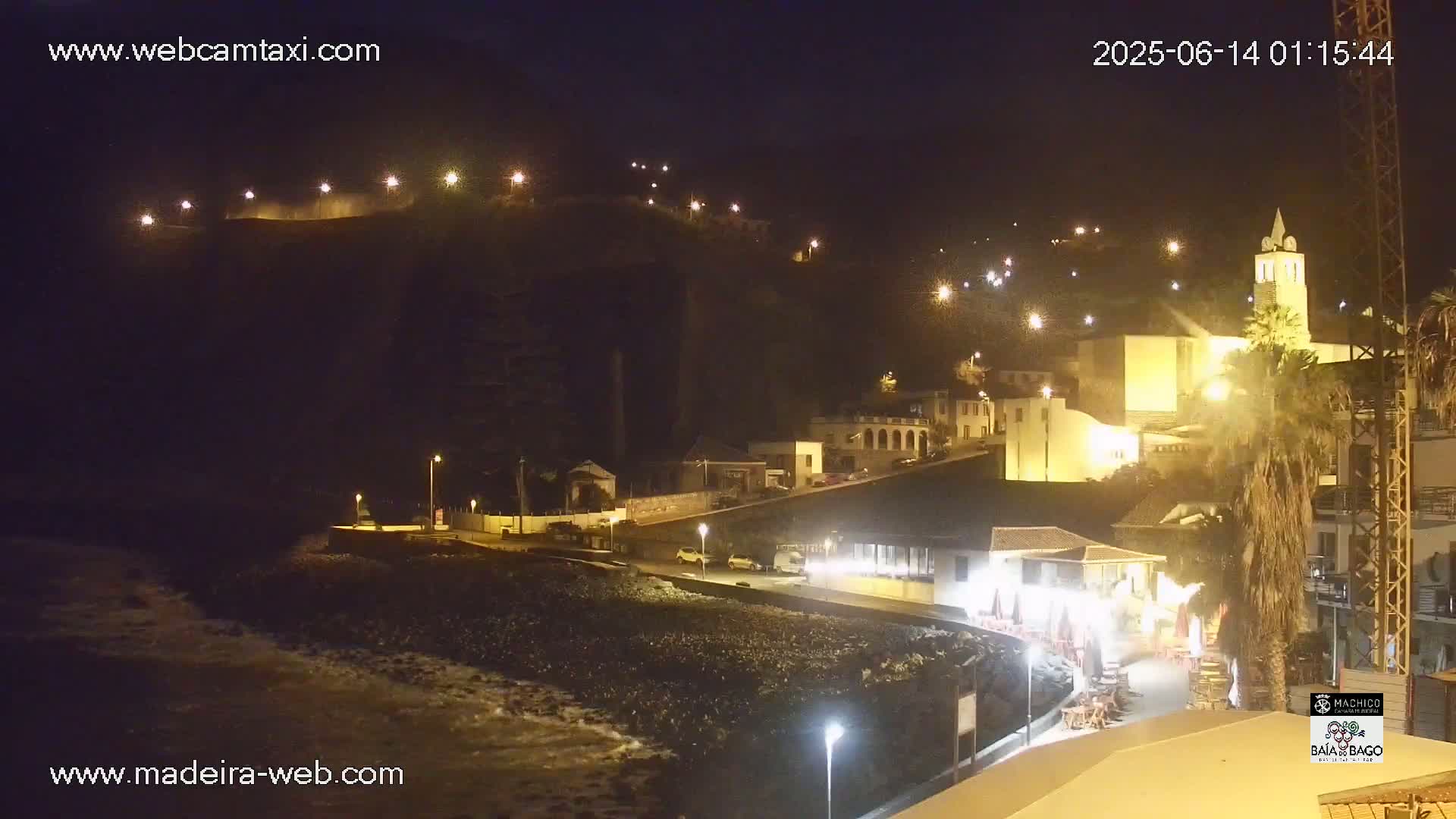 Porto da Cruz Swimming Pools & Atlantic Ocean Live Cam - Machico, Madeira, Portugal