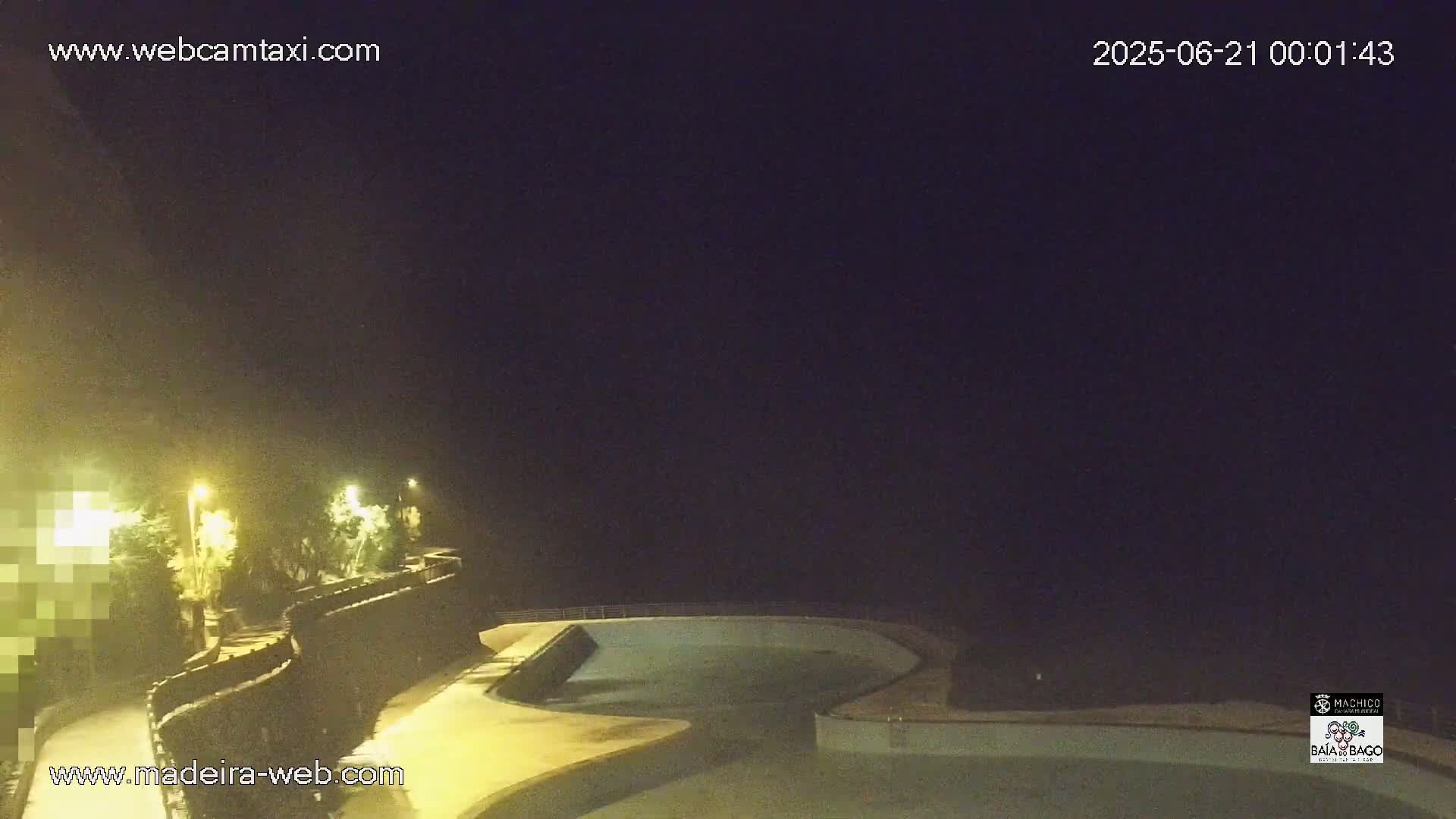 Porto da Cruz Swimming Pools & Atlantic Ocean Live Cam - Machico, Madeira, Portugal