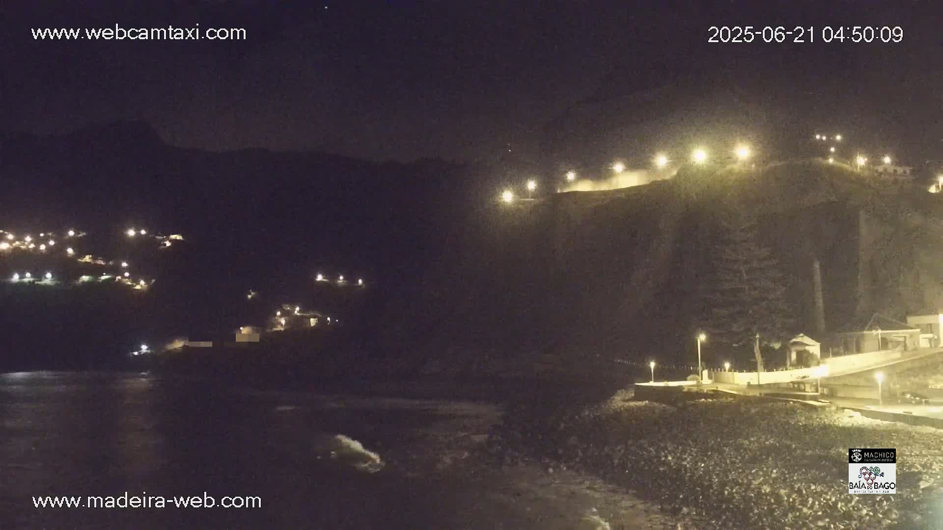 Porto da Cruz Swimming Pools & Atlantic Ocean Live Cam - Machico, Madeira, Portugal