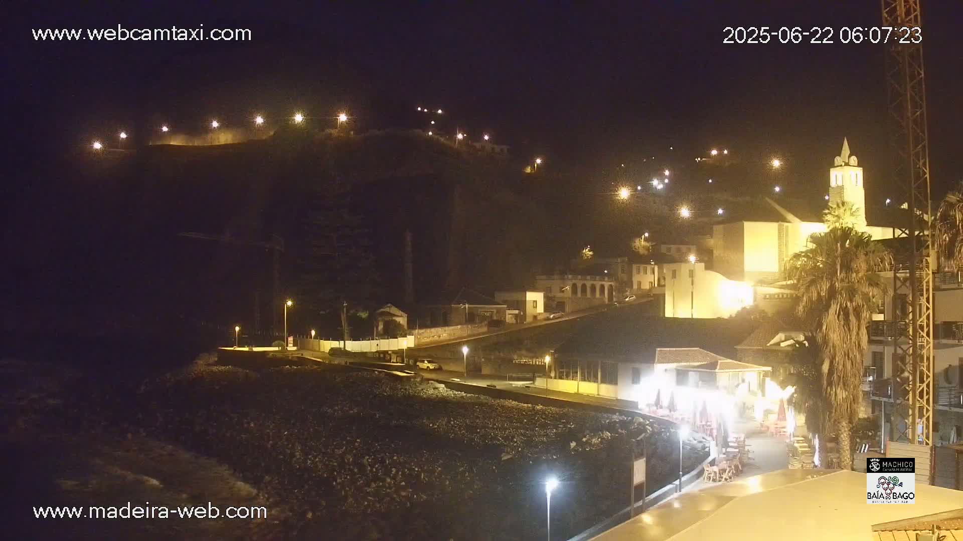 Porto da Cruz Swimming Pools & Atlantic Ocean Live Cam - Machico, Madeira, Portugal