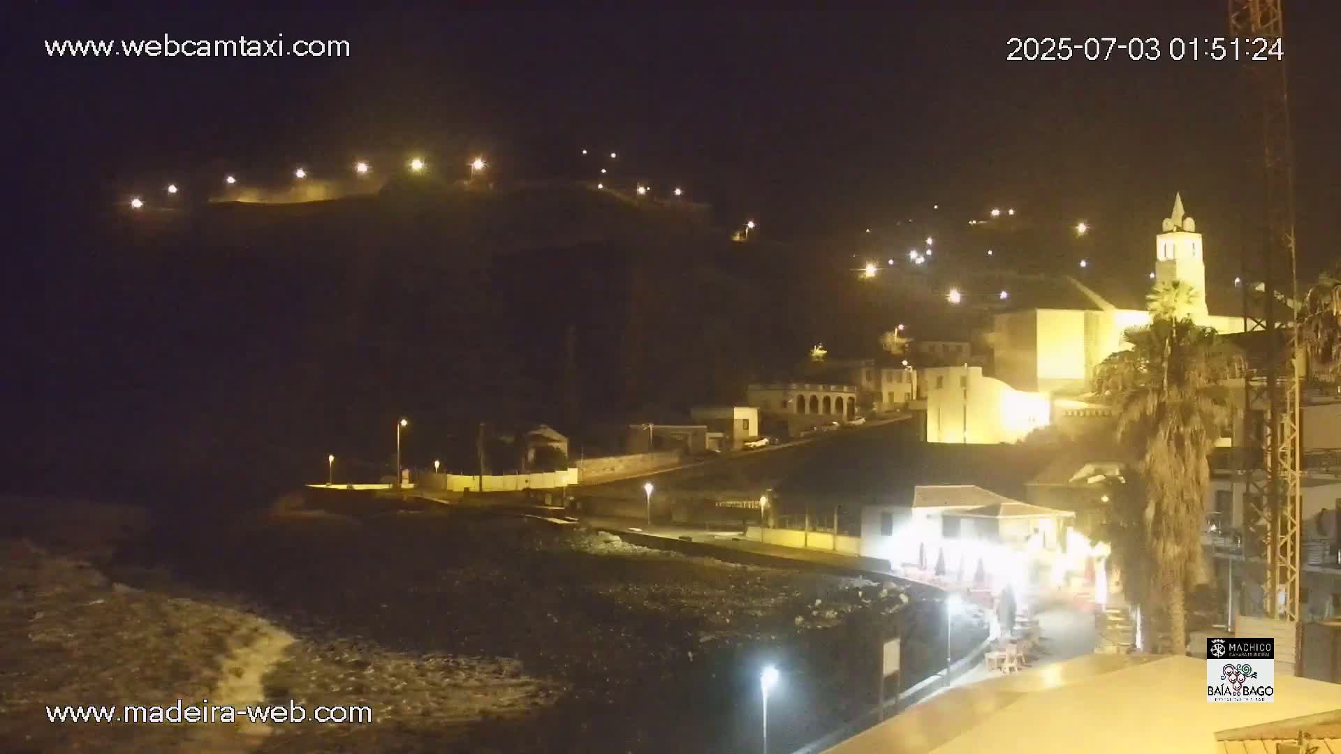 Porto da Cruz Swimming Pools & Atlantic Ocean Live Cam - Machico, Madeira, Portugal