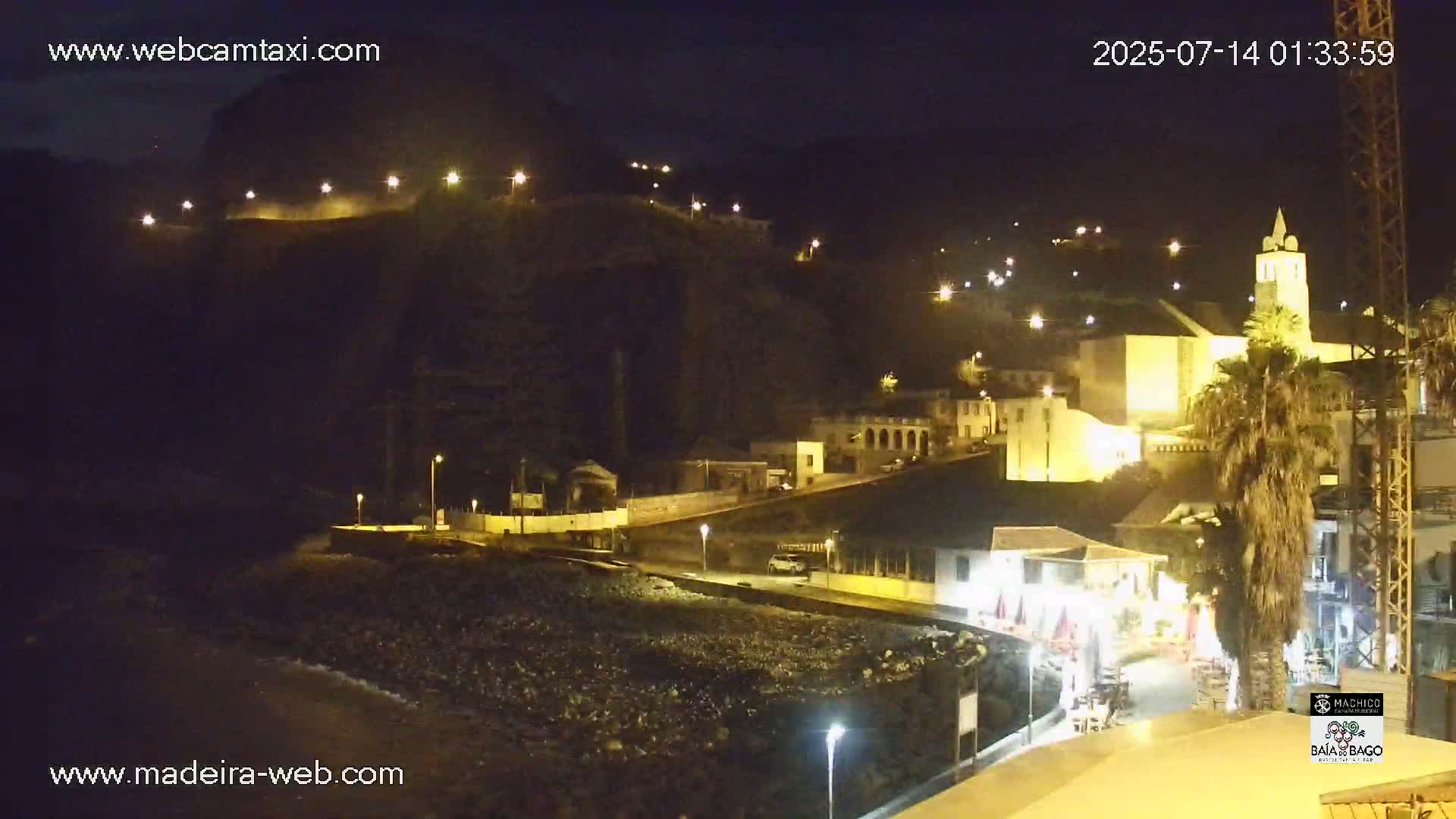 Porto da Cruz Swimming Pools & Atlantic Ocean Live Cam - Machico, Madeira, Portugal