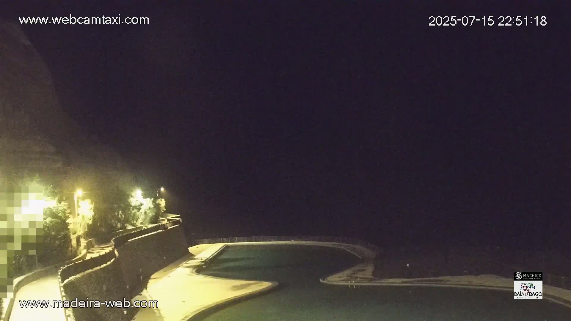 Porto da Cruz Swimming Pools & Atlantic Ocean Live Cam - Machico, Madeira, Portugal
