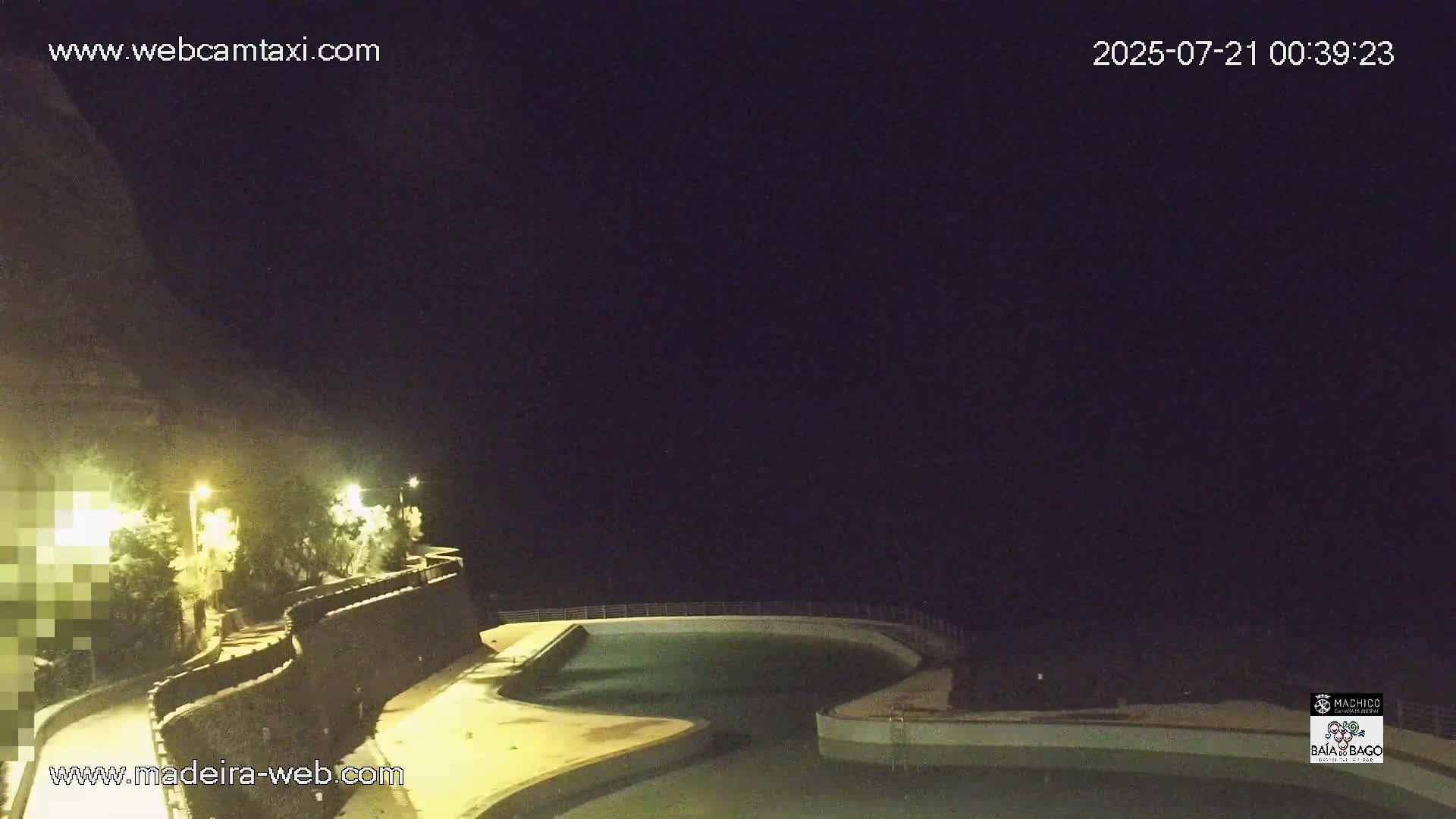 Porto da Cruz Swimming Pools & Atlantic Ocean Live Cam - Machico, Madeira, Portugal