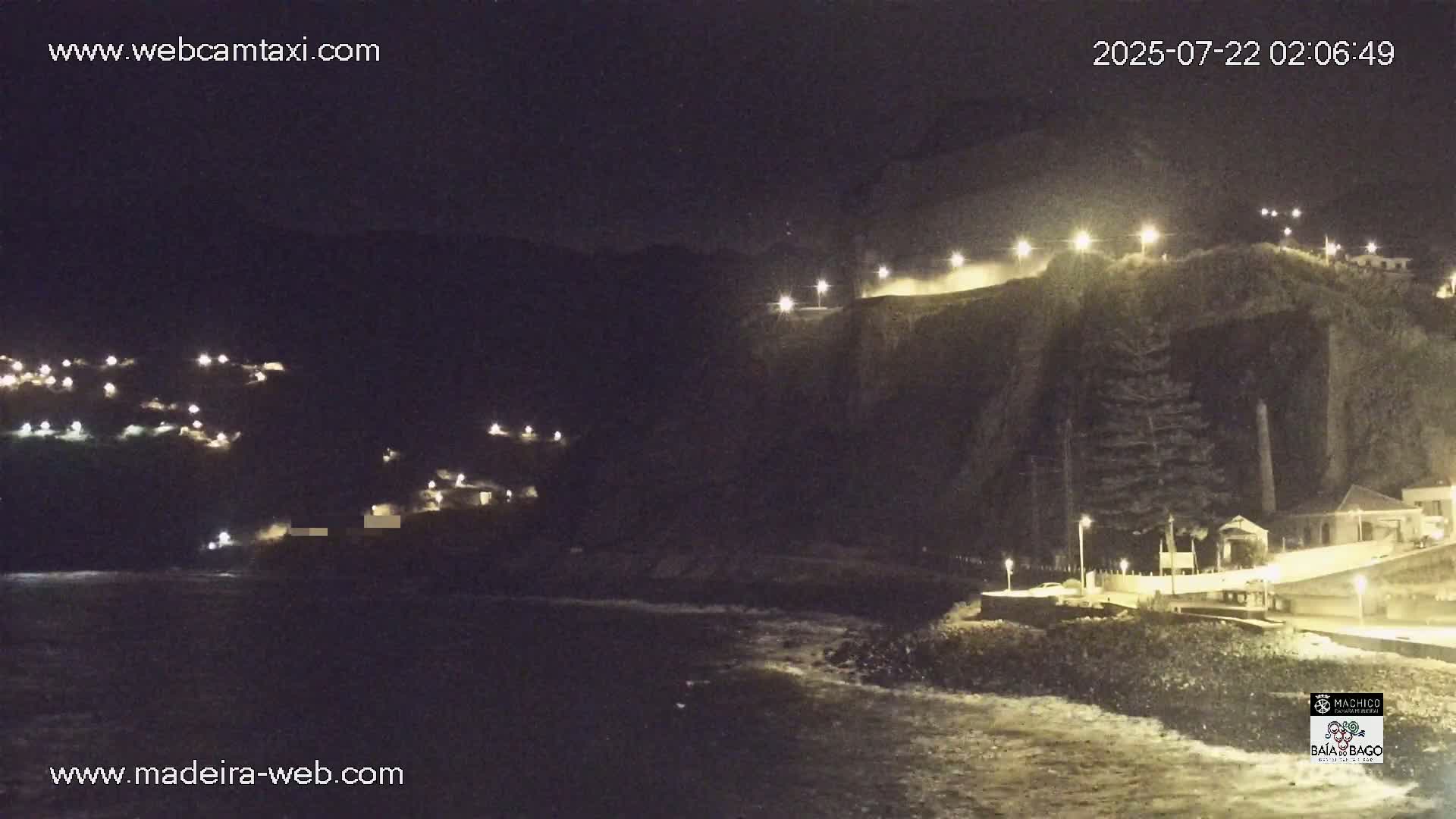 Porto da Cruz Swimming Pools & Atlantic Ocean Live Cam - Machico, Madeira, Portugal