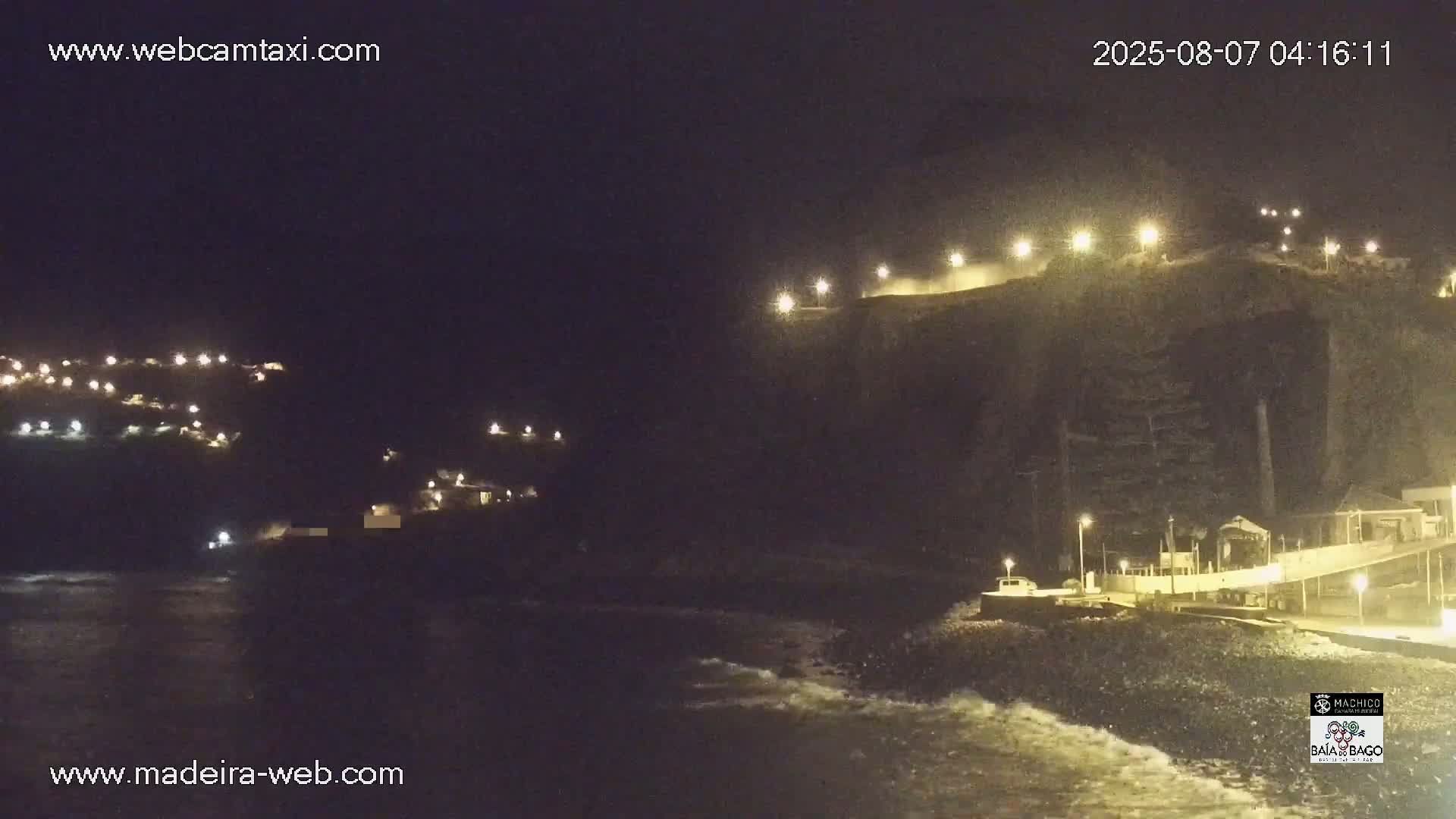 Porto da Cruz Swimming Pools & Atlantic Ocean Live Cam - Machico, Madeira, Portugal