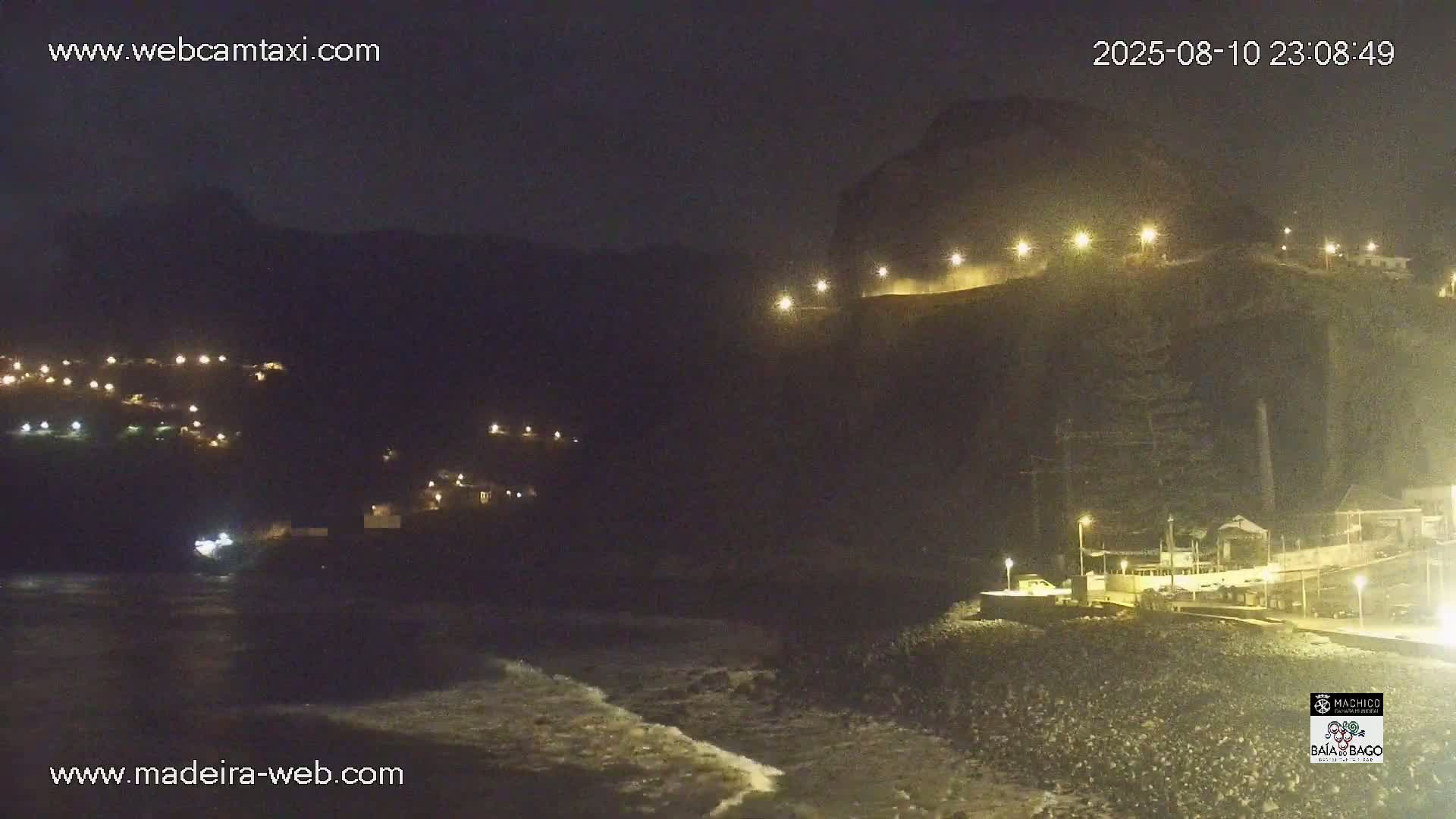 Porto da Cruz Swimming Pools & Atlantic Ocean Live Cam - Machico, Madeira, Portugal