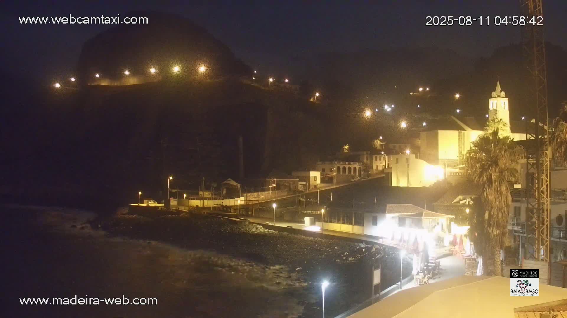 Porto da Cruz Swimming Pools & Atlantic Ocean Live Cam - Machico, Madeira, Portugal