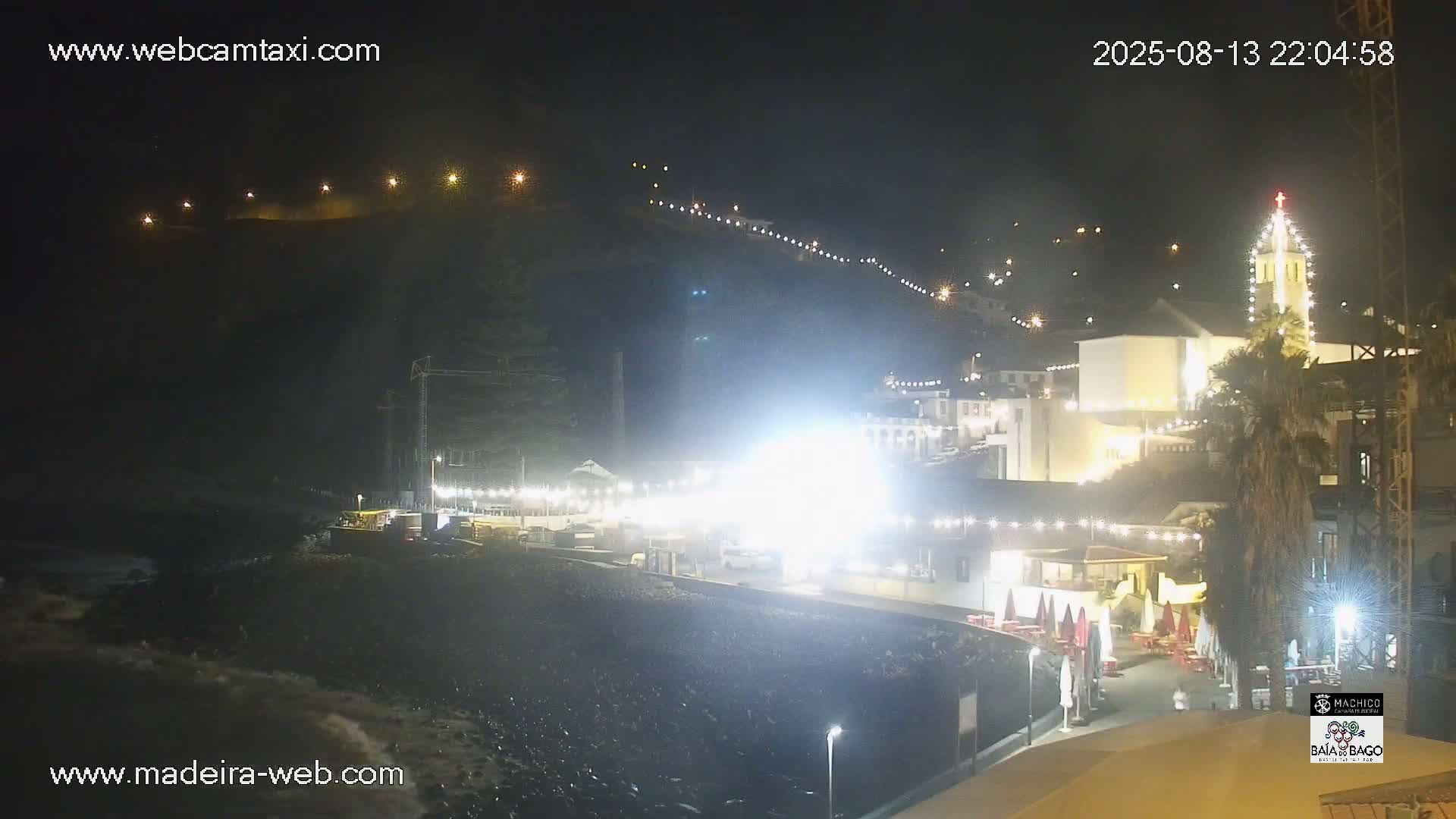 Porto da Cruz Swimming Pools & Atlantic Ocean Live Cam - Machico, Madeira, Portugal