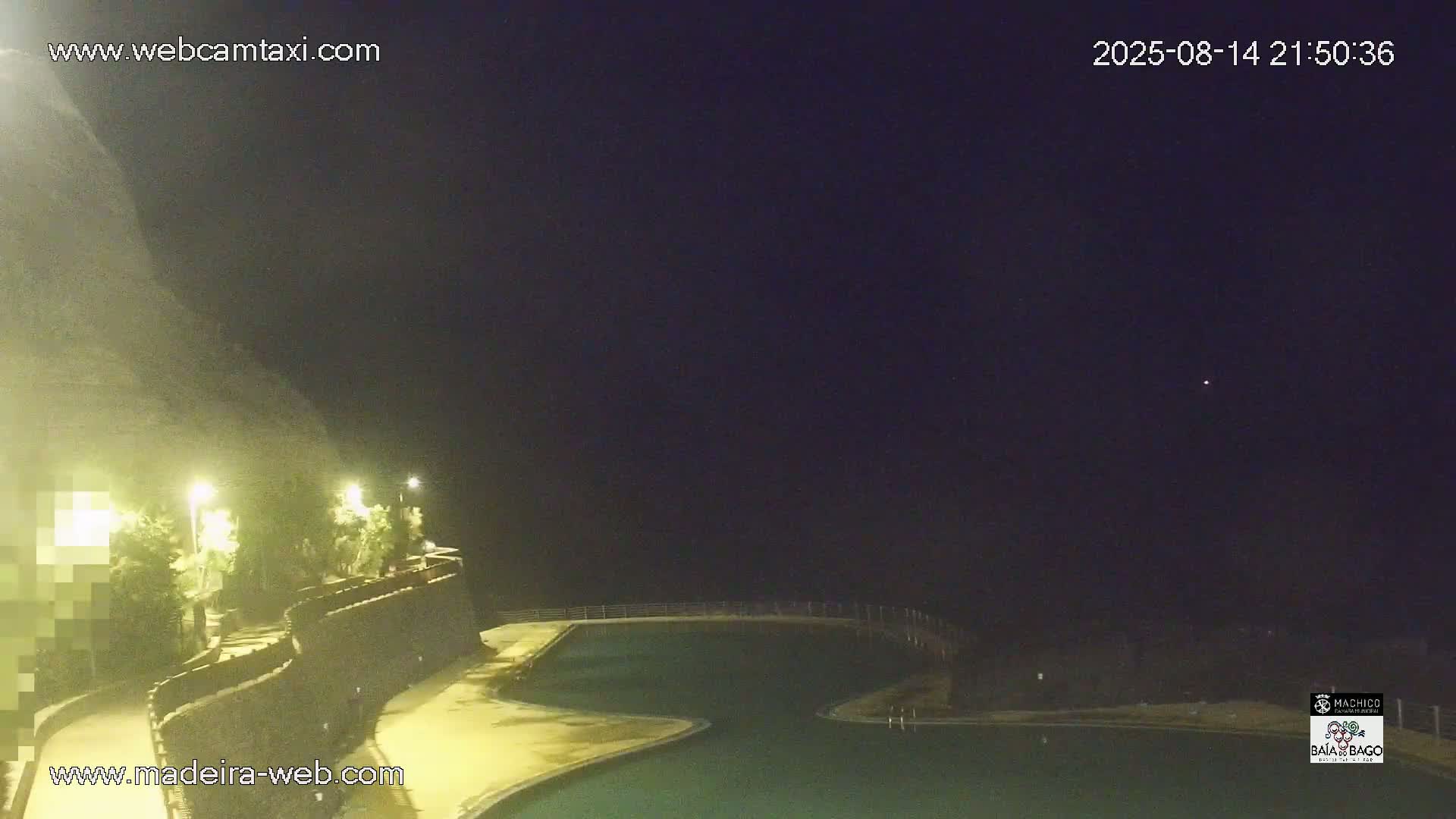Porto da Cruz Swimming Pools & Atlantic Ocean Live Cam - Machico, Madeira, Portugal