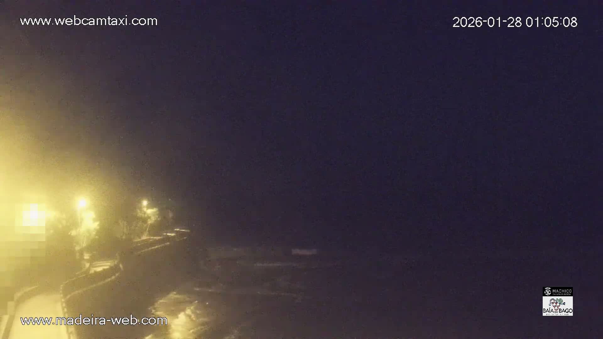 Porto da Cruz Swimming Pools & Atlantic Ocean Live Cam - Machico, Madeira, Portugal