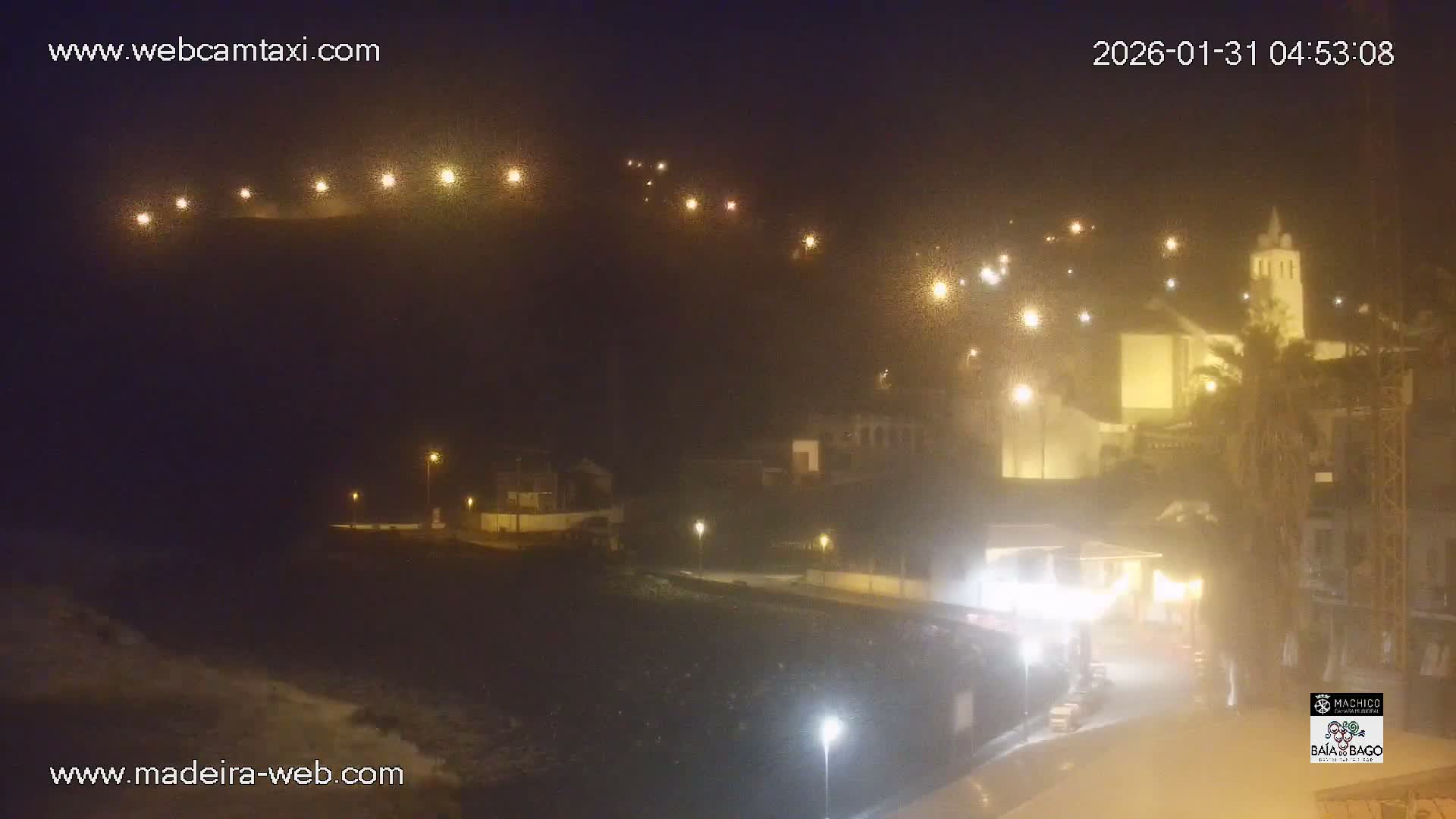 Porto da Cruz Swimming Pools & Atlantic Ocean Live Cam - Machico, Madeira, Portugal