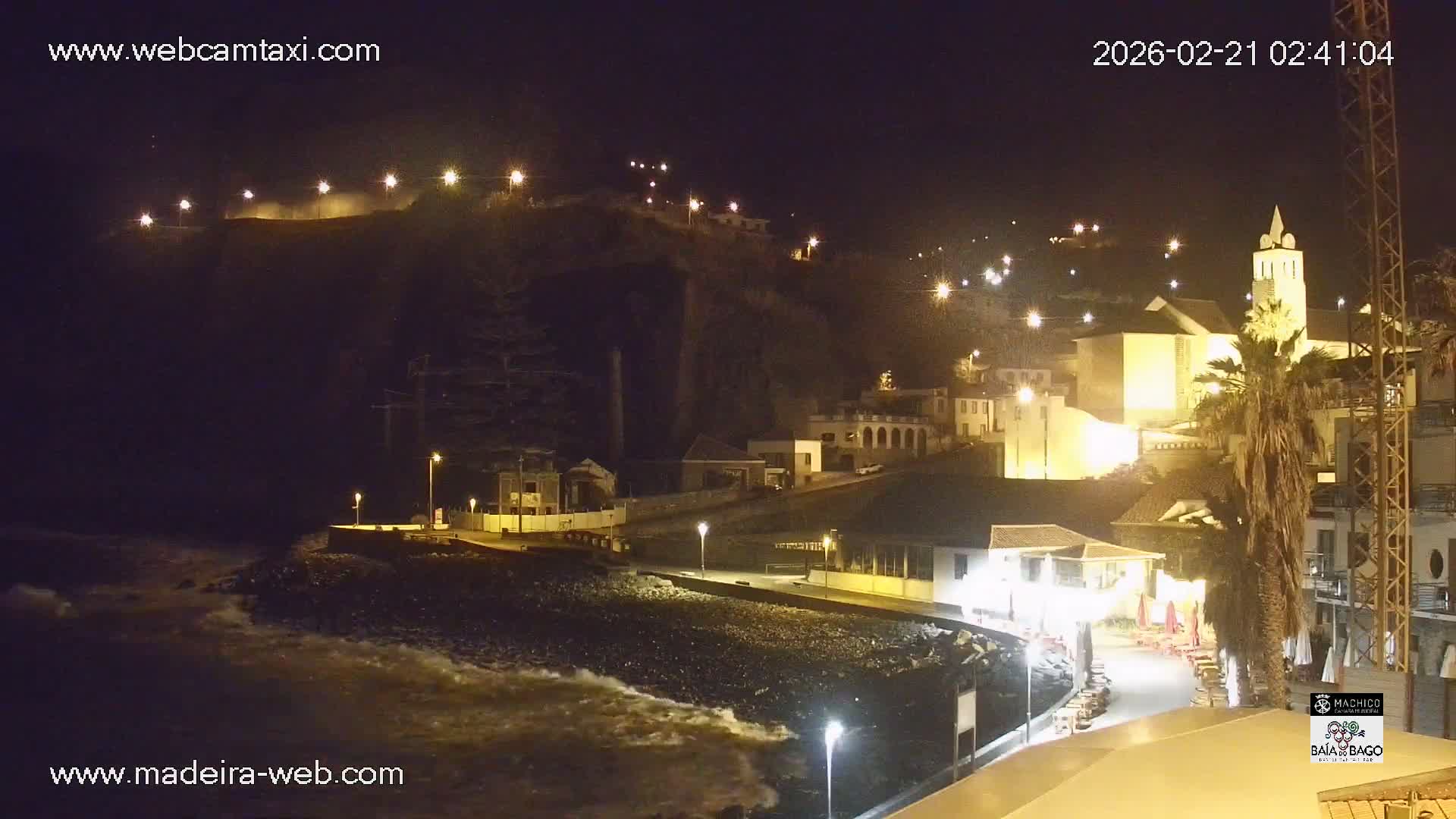 Porto da Cruz Swimming Pools & Atlantic Ocean Live Cam - Machico, Madeira, Portugal