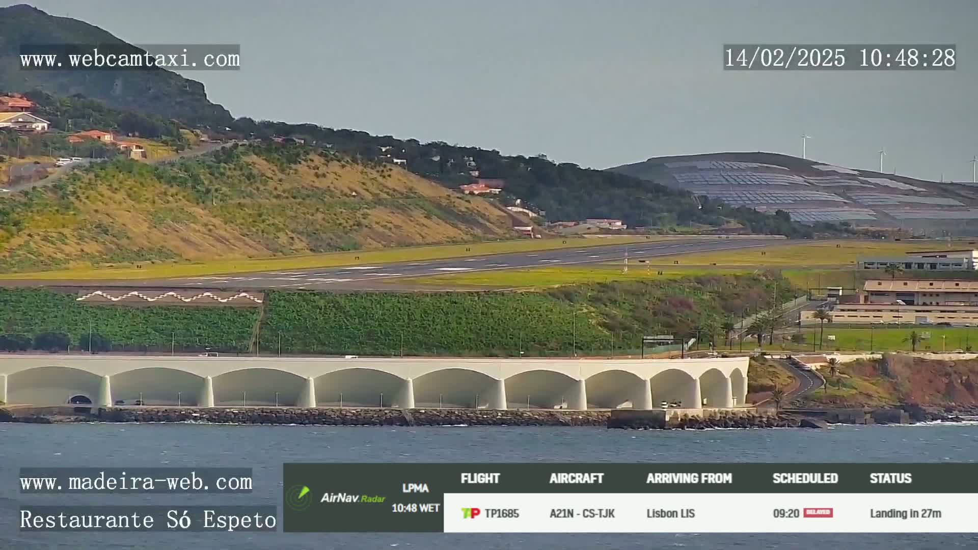 Cristiano Ronaldo International Airport - Funchal, Madeira Airport Radio & Live Cam - Santa Cruz, Madeira, Portugal