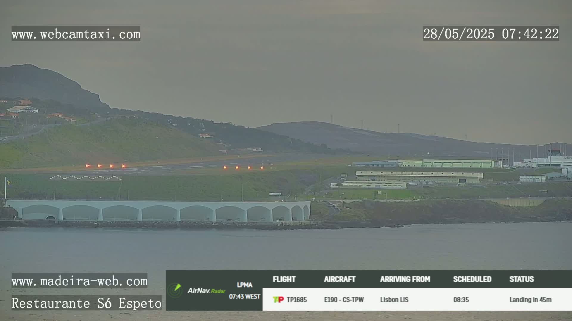 Cristiano Ronaldo International Airport - Funchal, Madeira Airport Radio & Live Cam - Santa Cruz, Madeira, Portugal