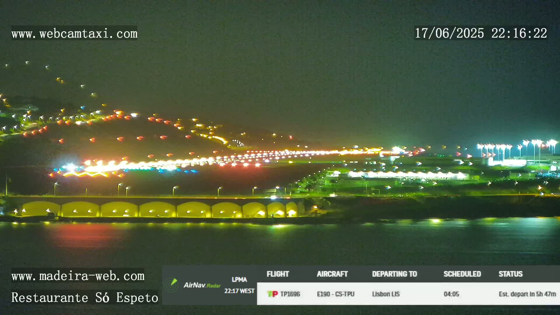 Funchal Cristiano Ronaldo Madeira  International Airport Radio & Live Cam FNC/LPMA - Santa Cruz, Madeira, Portugal