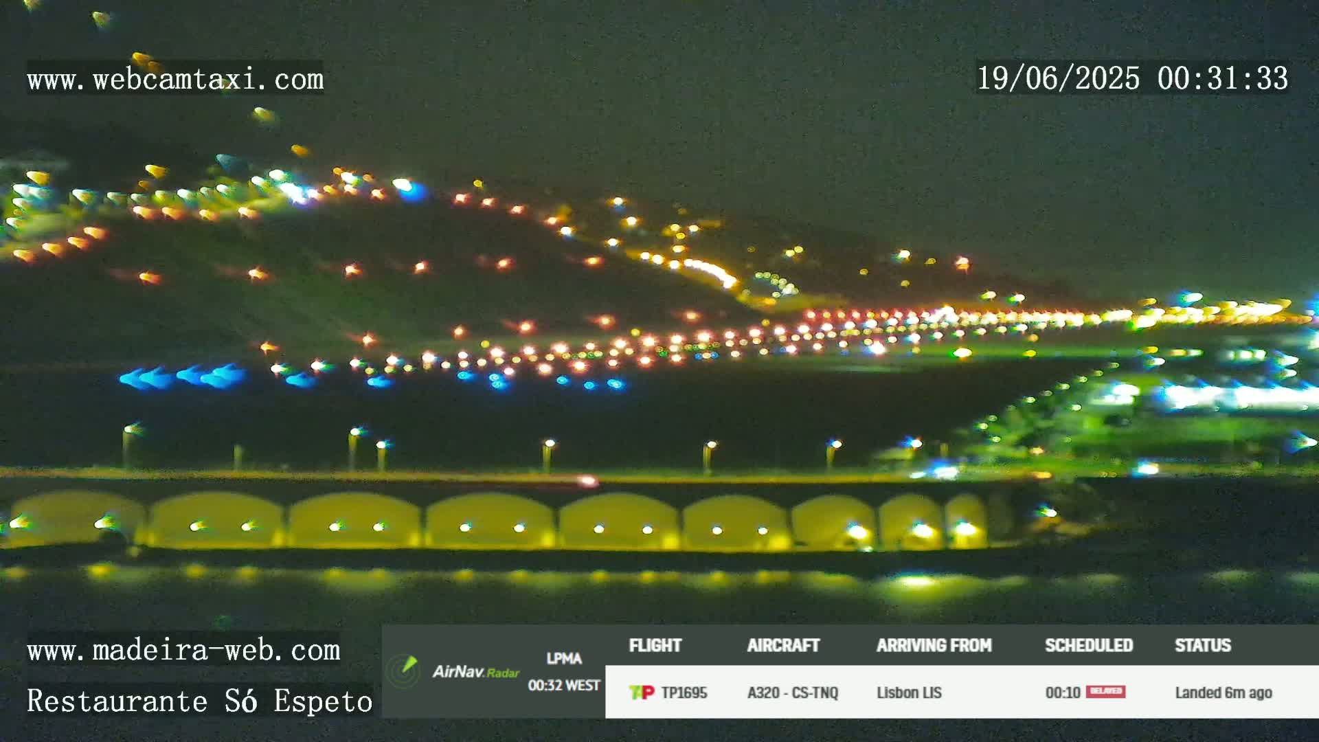 Funchal Cristiano Ronaldo Madeira  International Airport Radio & Live Cam FNC/LPMA - Santa Cruz, Madeira, Portugal