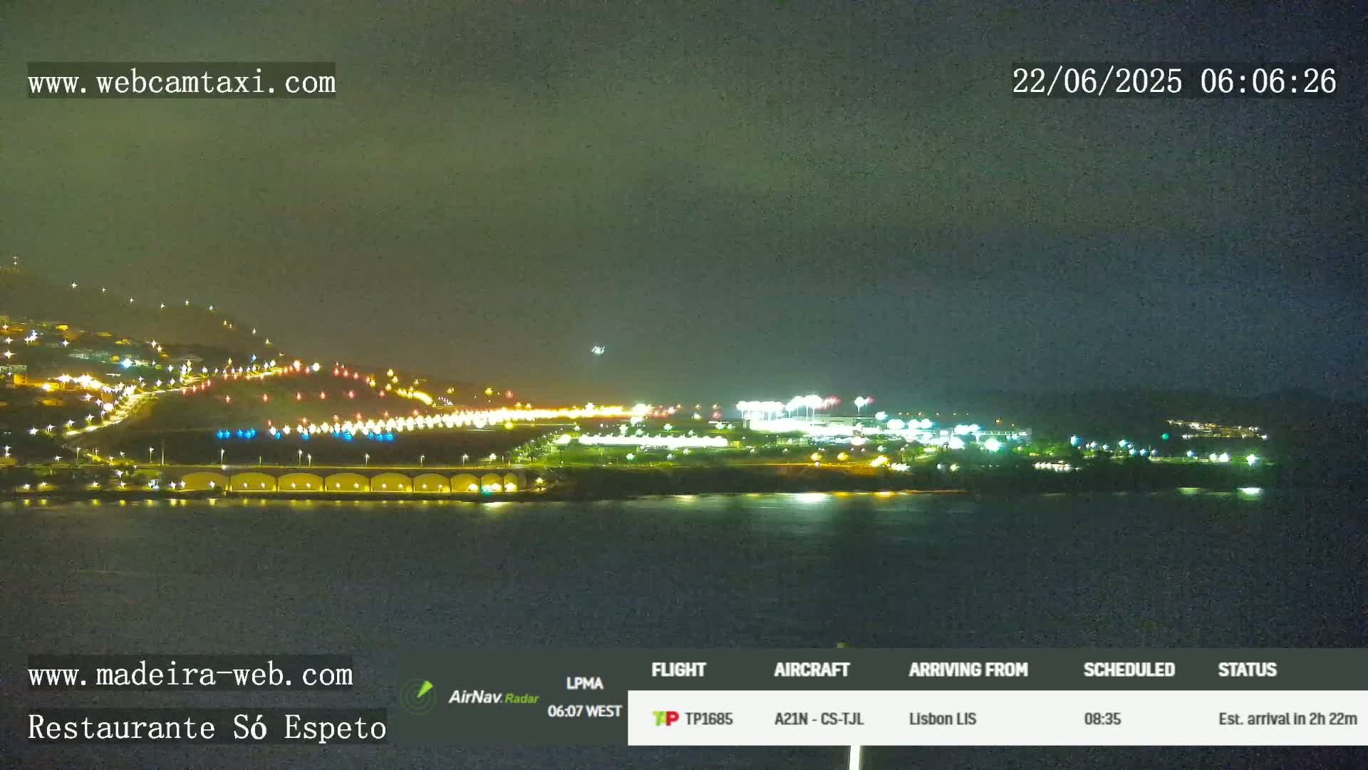 Funchal Cristiano Ronaldo Madeira  International Airport Radio & Live Cam FNC/LPMA - Santa Cruz, Madeira, Portugal